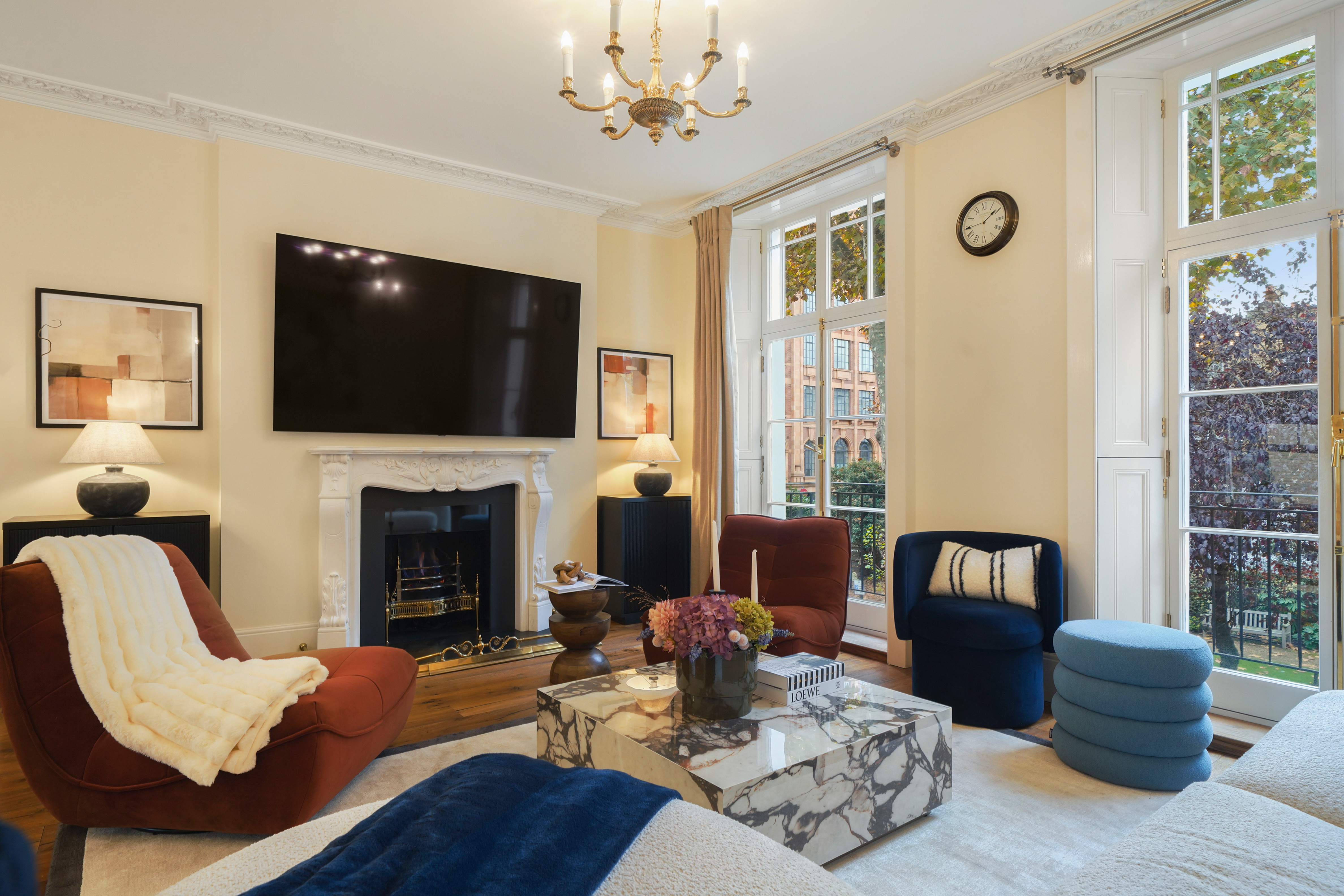  A Five-Storey Knightsbridge Townhouse Overlooking a Leafy Garden Square - 物件實景