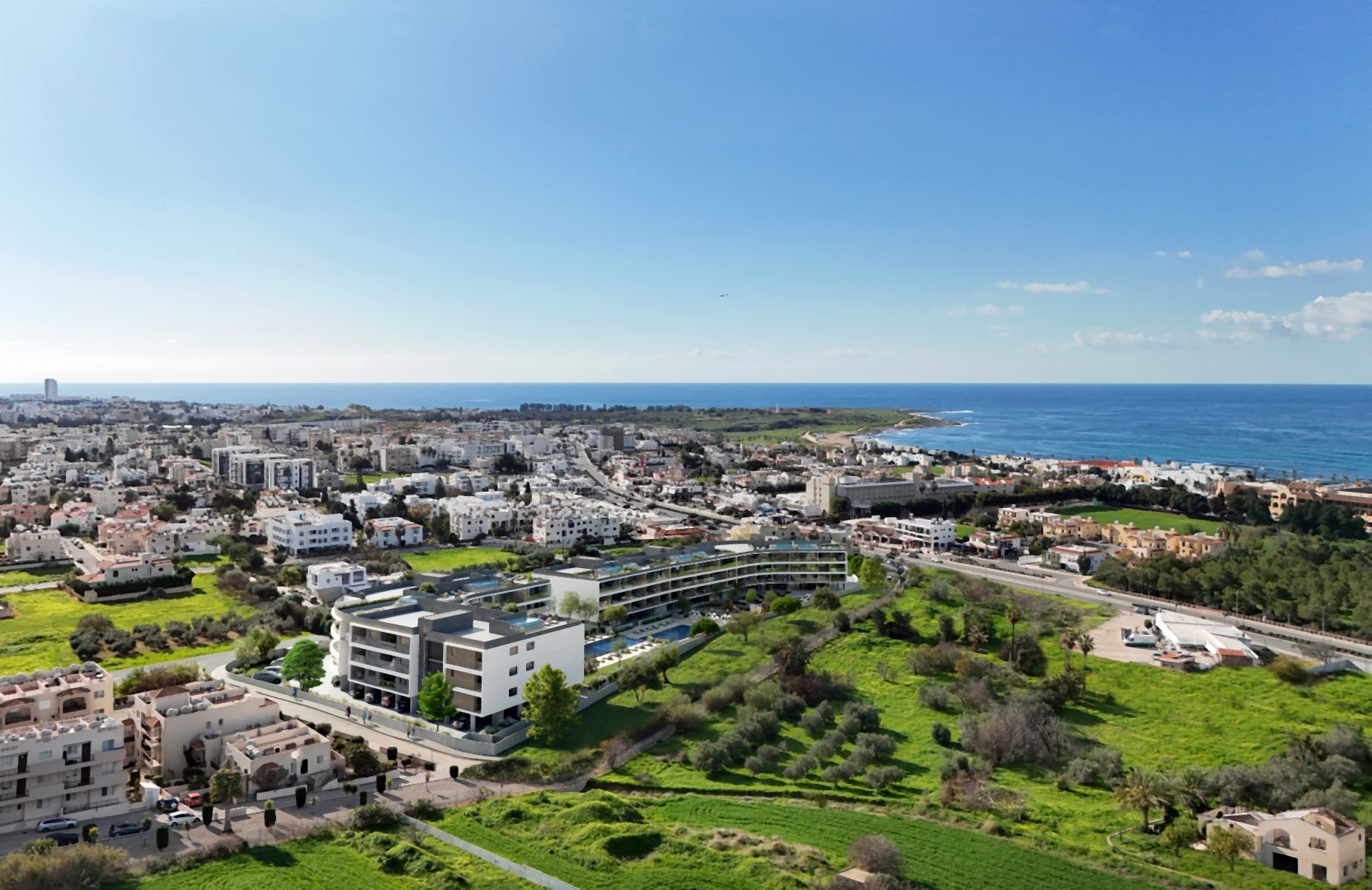  A Refined 2+1 Bedroom Apartment Moments from the Sea in Pafos - 物件實景