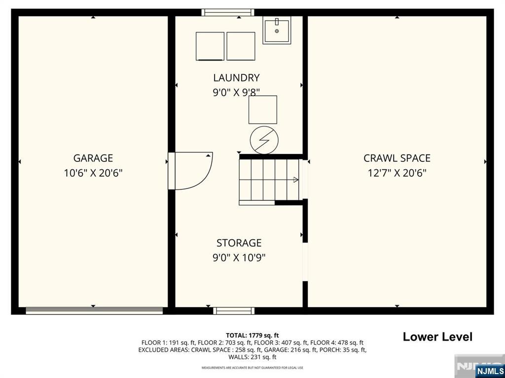 Midland Park, New Jersey, 07432, United States, 3 Bedrooms Bedrooms, ,2 BathroomsBathrooms,Residential,For Sale,1989526