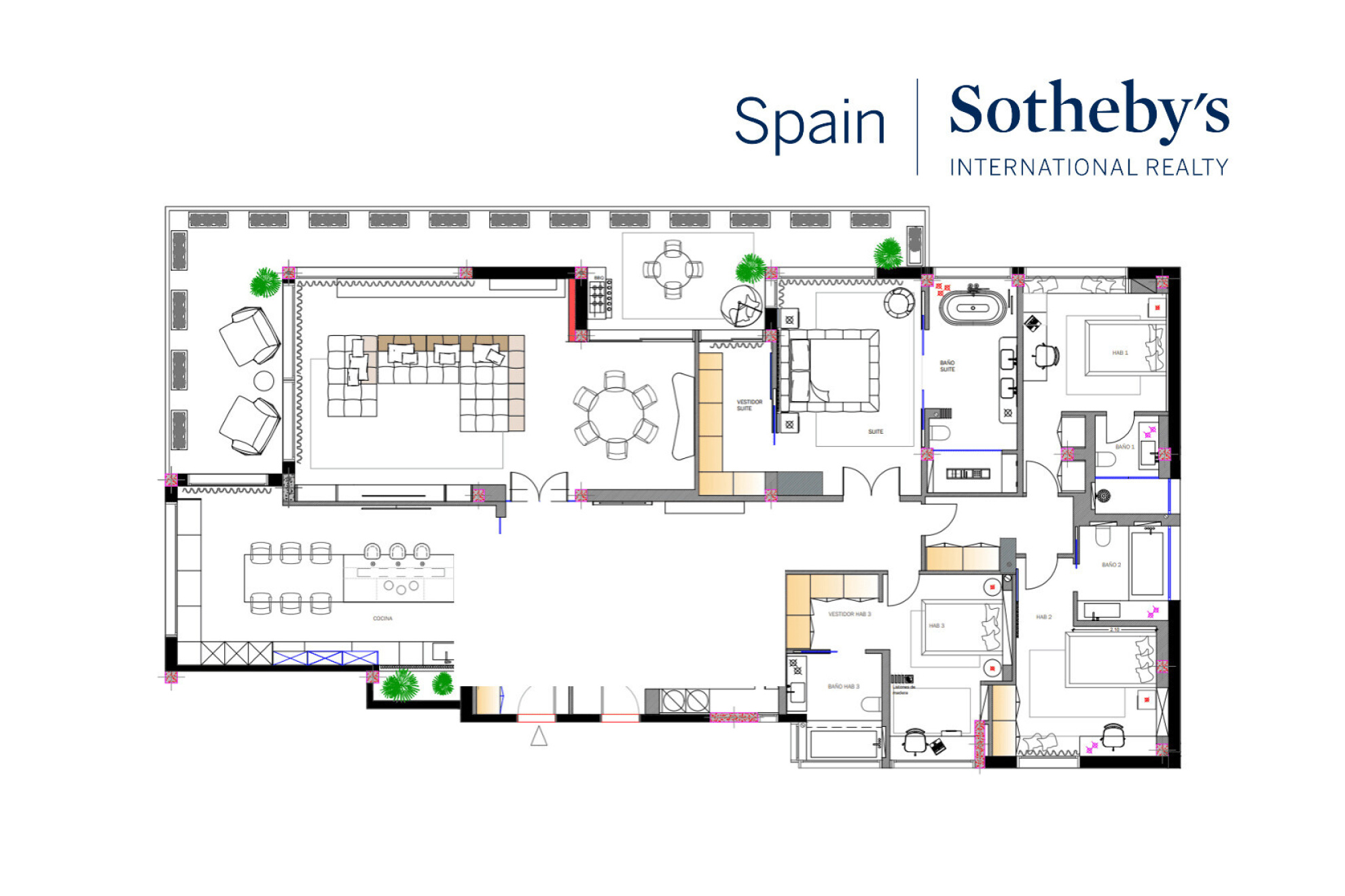  Luxury Design Apartment in Tres Torres, Barcelona - 物件實景