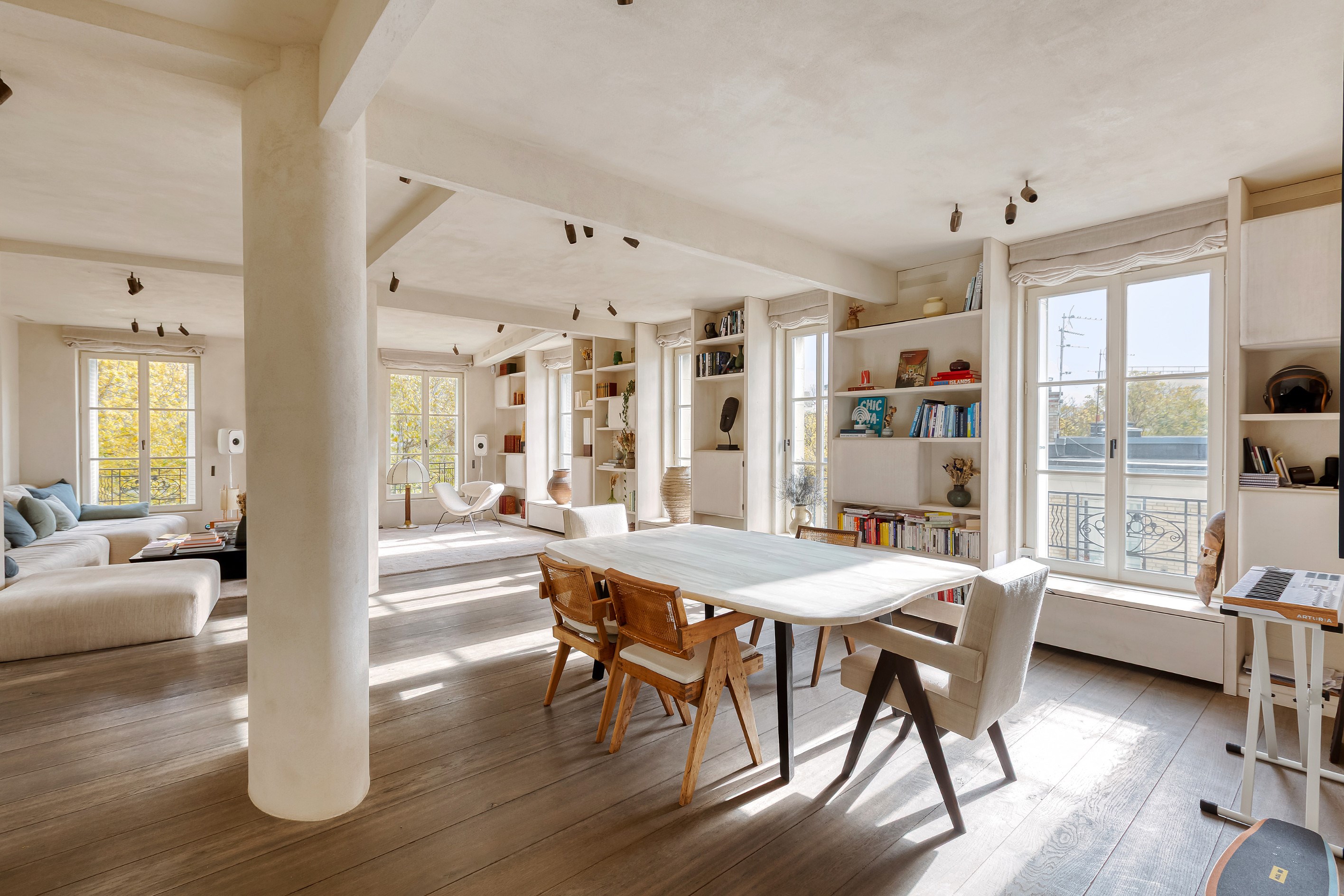  Oustanding penthouse in Montmartre with view on the monuments - 物件實景