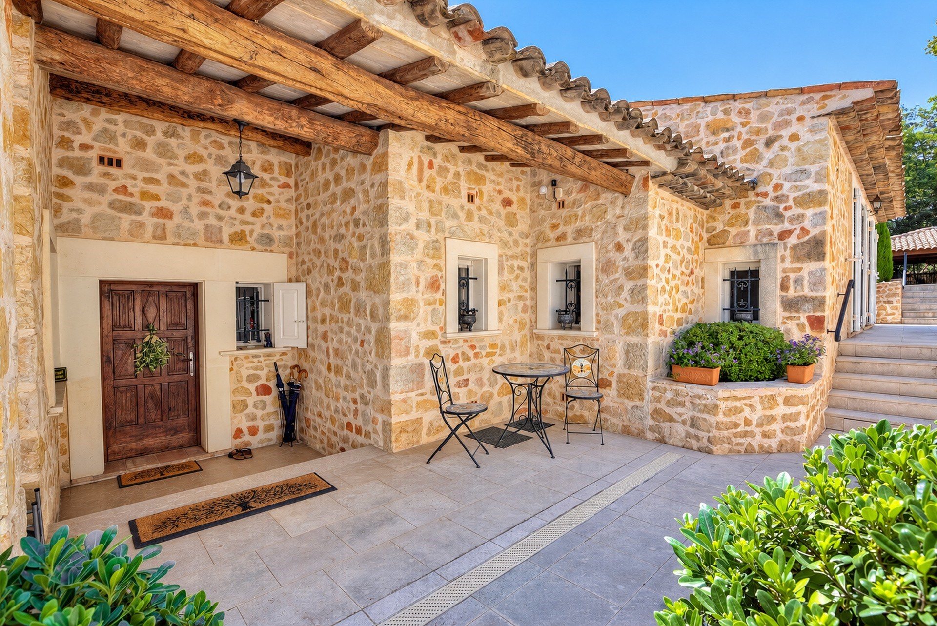  Stone property with caretaker’s house, Mediterranean garden and heated pool - 物件實景