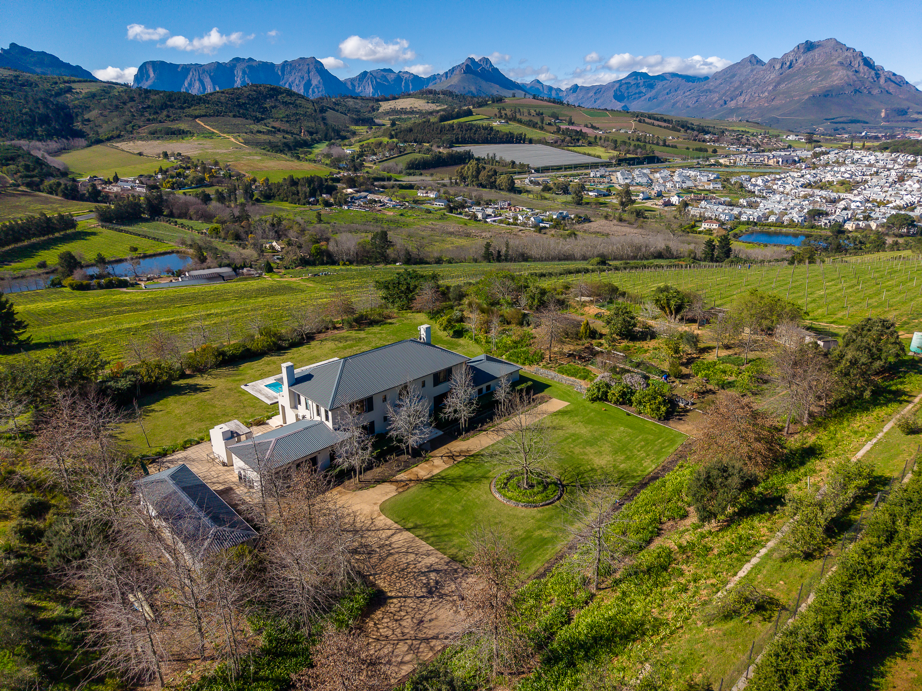  Exceptional 5-Hectare Country Estate in Stellenbosch - 物件實景