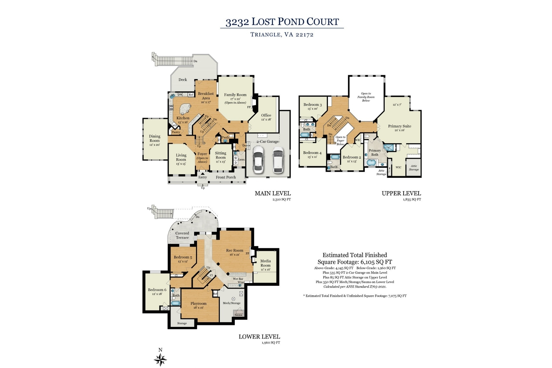  3232 Lost Pond Court, Triangle, VA, 22172 - 物件實景