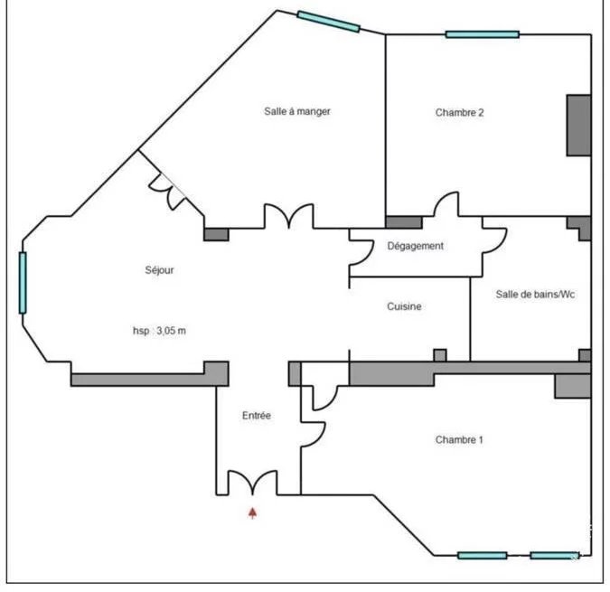Neuilly-sur-Seine, Île-de-France, 92200, FR, 2 Bedrooms Bedrooms, ,Residential,For Sale,1901907