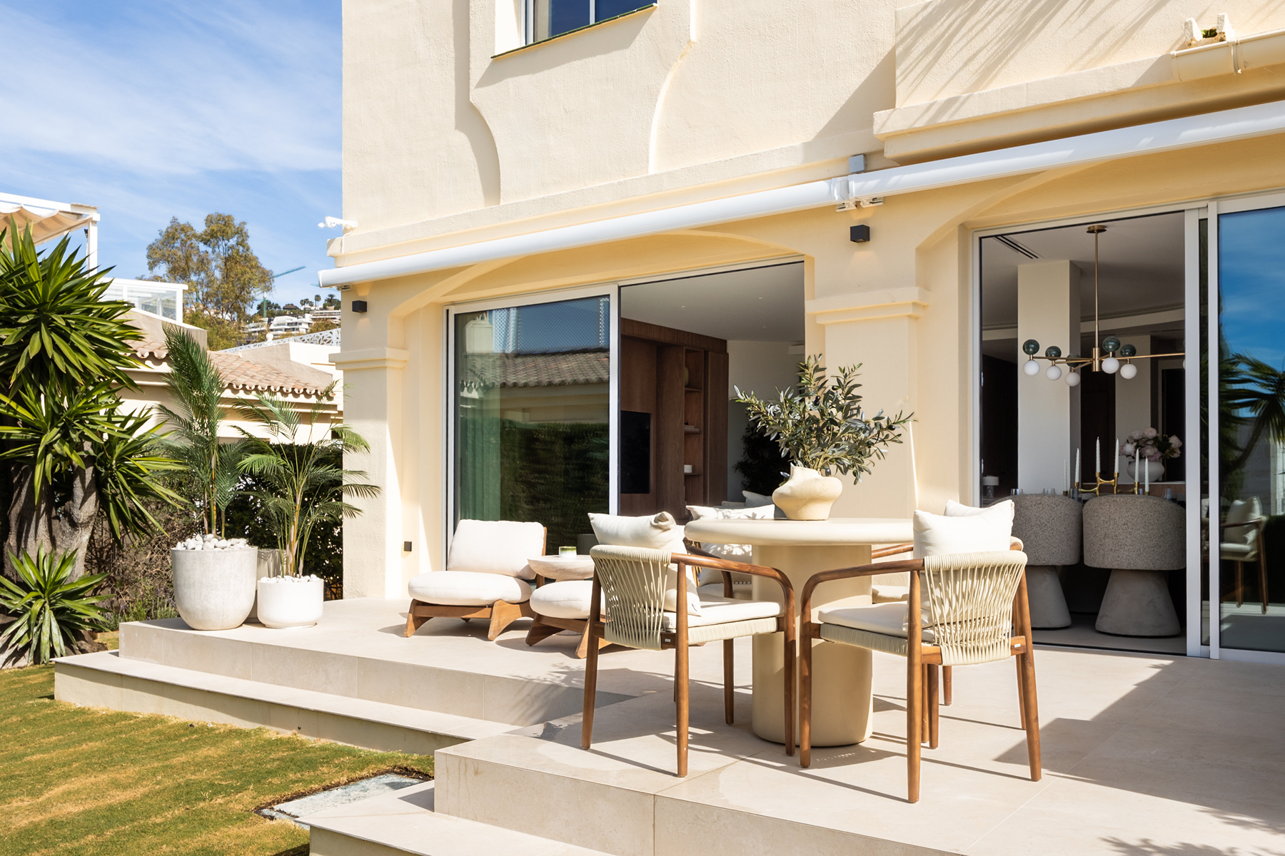  Terraced house with sea views and exceptional solarium in La Quinta, Benahavís - 物件實景