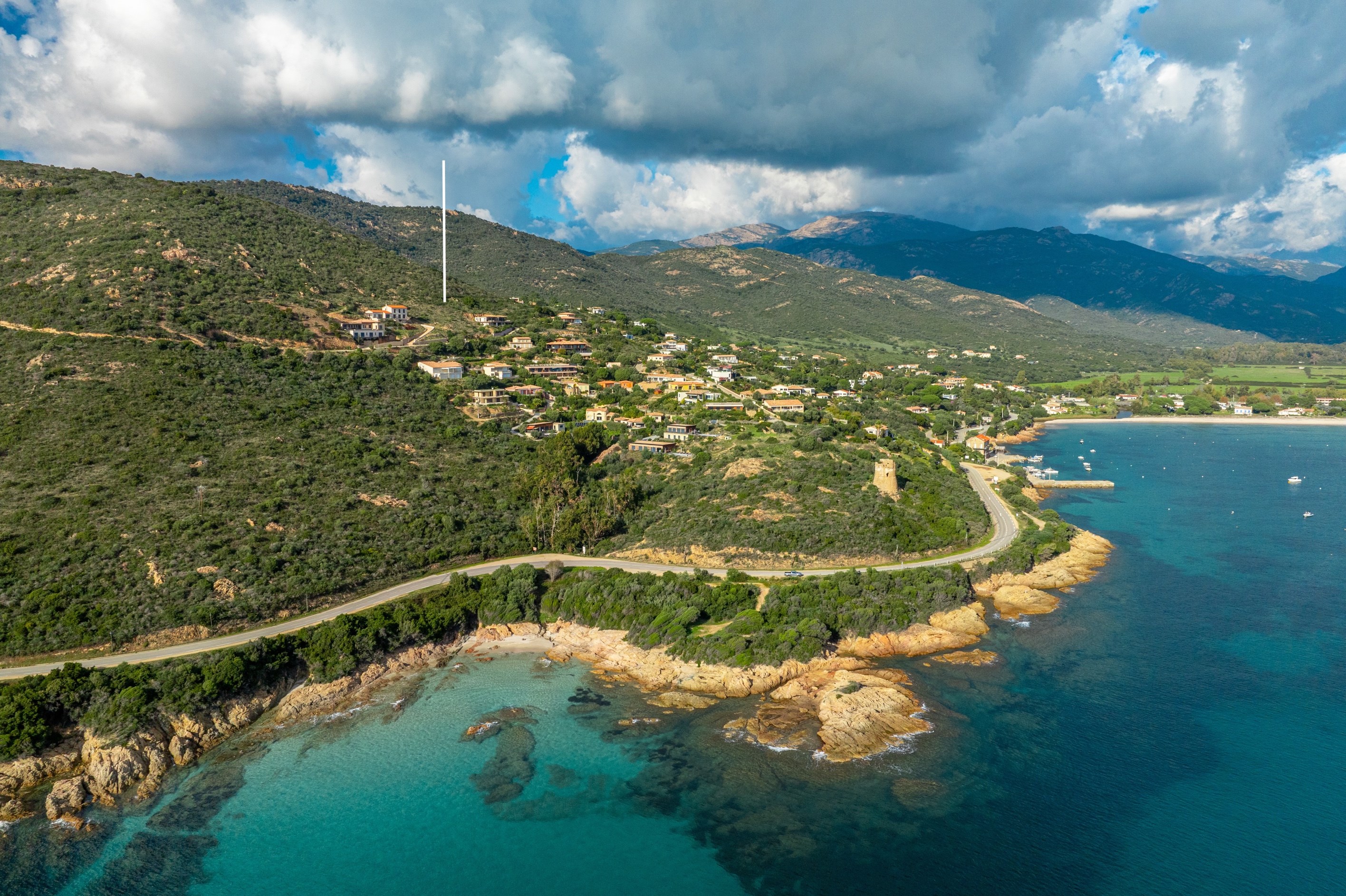  For sale : Building land with permit : villa with pool, panoramic sea view - Sa… - 物件實景