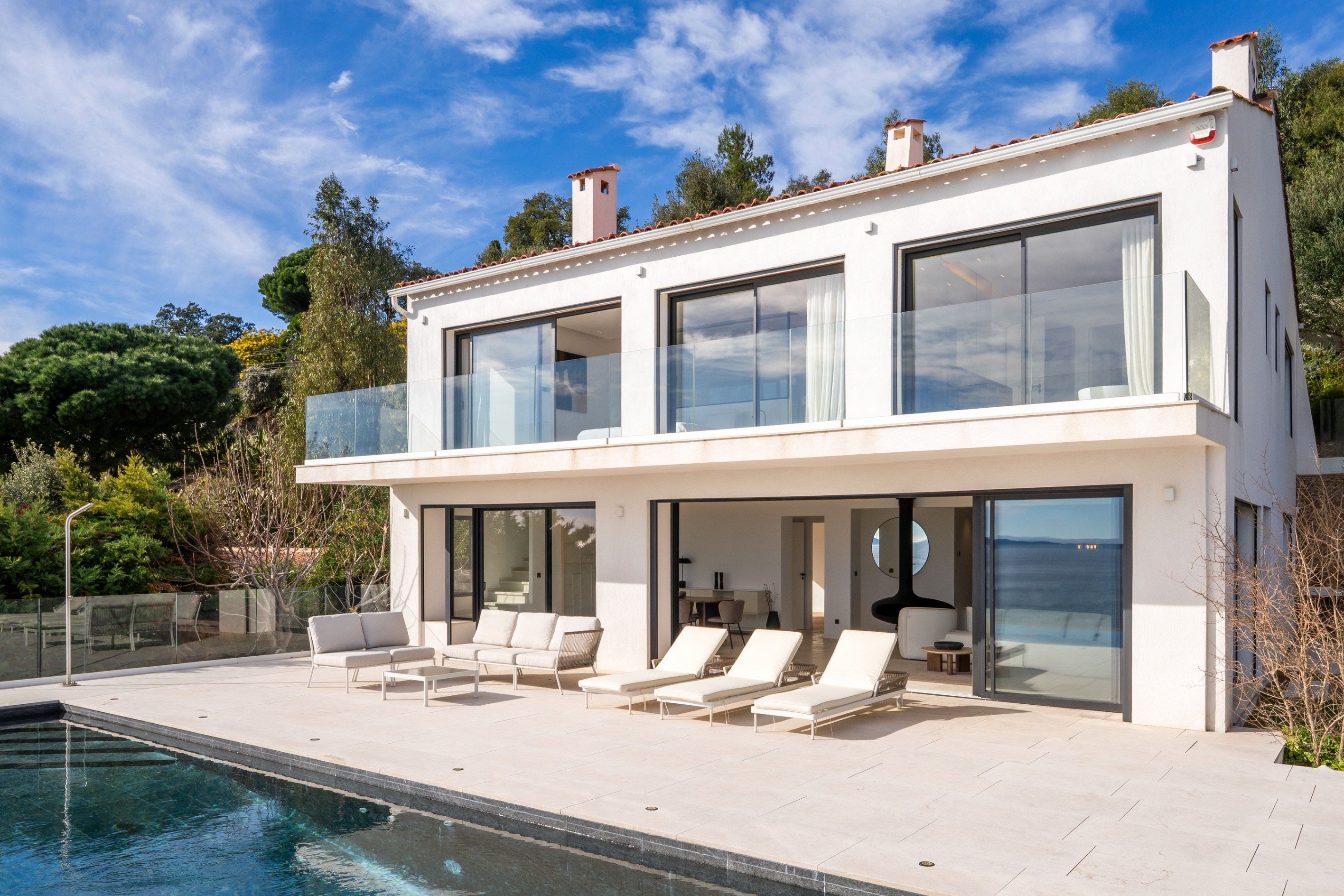  Rayol Canadel – Exceptional Contemporary Villa with Panoramic Sea View over Cap… - 物件實景