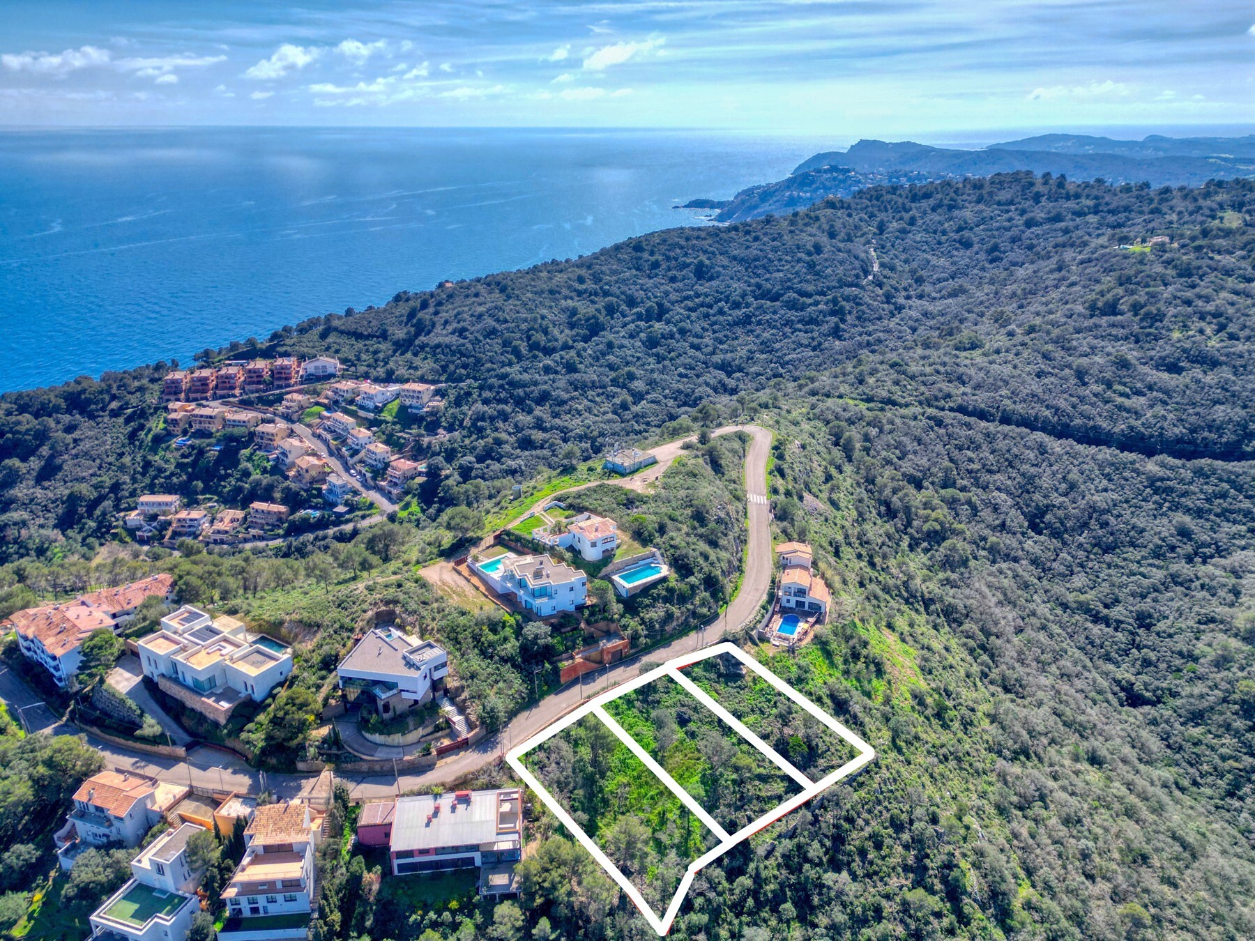 Large building plot, divisible into 2 separate plots with views - 物件實景