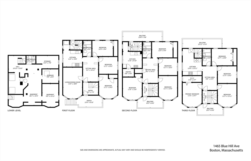 Boston, Massachusetts, 02126, United States, 9 Bedrooms Bedrooms, ,3 BathroomsBathrooms,Residential,For Sale,1934392