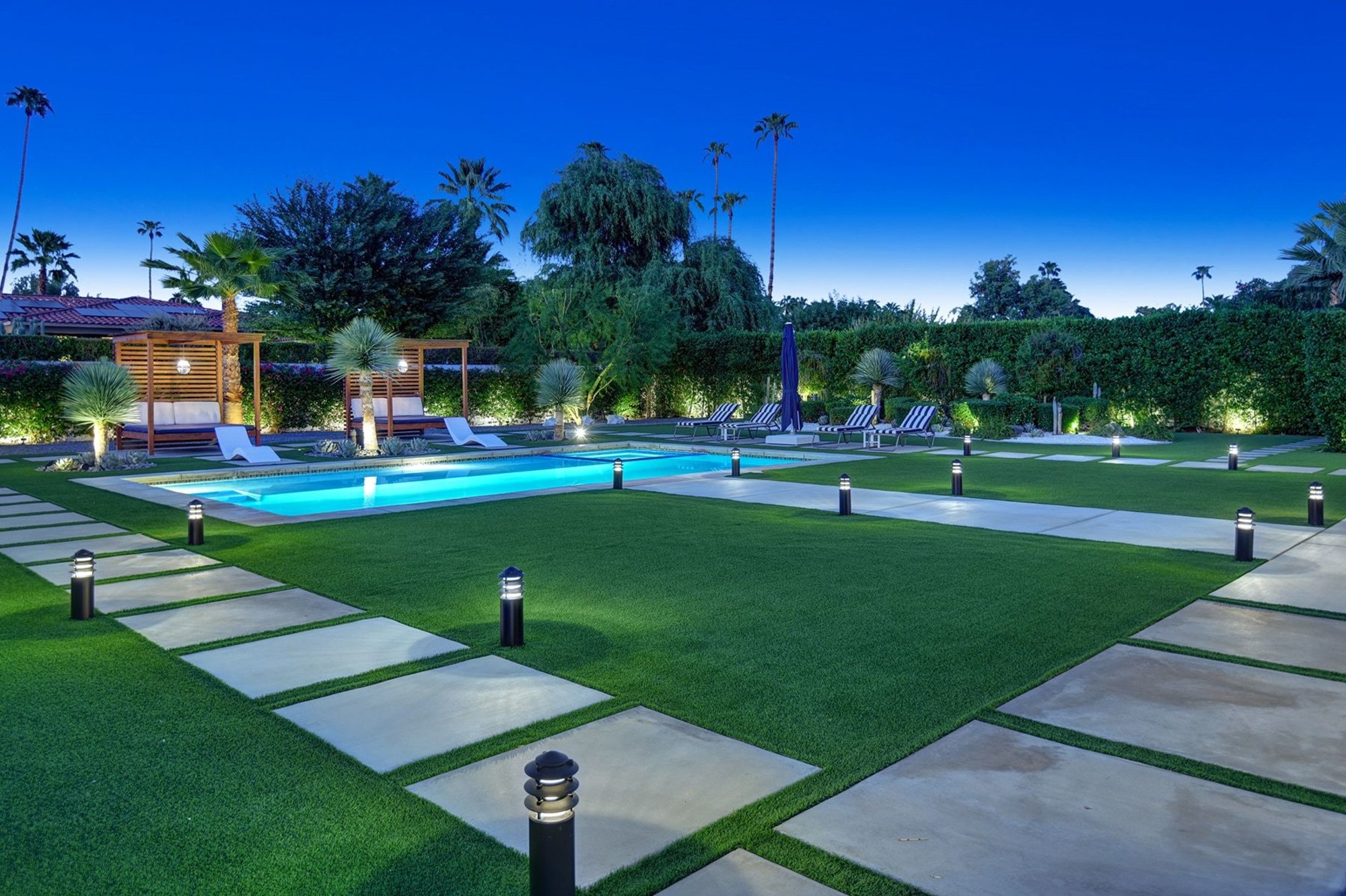  Rancho Mirage Reimagined Mid-Century Retreat an Expansive .43-Acre Lot - 物件實景