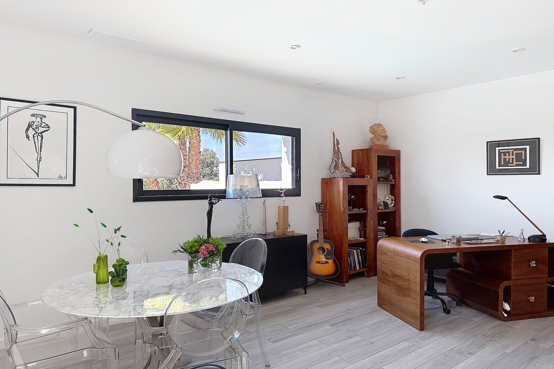  Nimes Contemporary Single-Storey Villa with Panoramic Garrigue Views - 物件實景