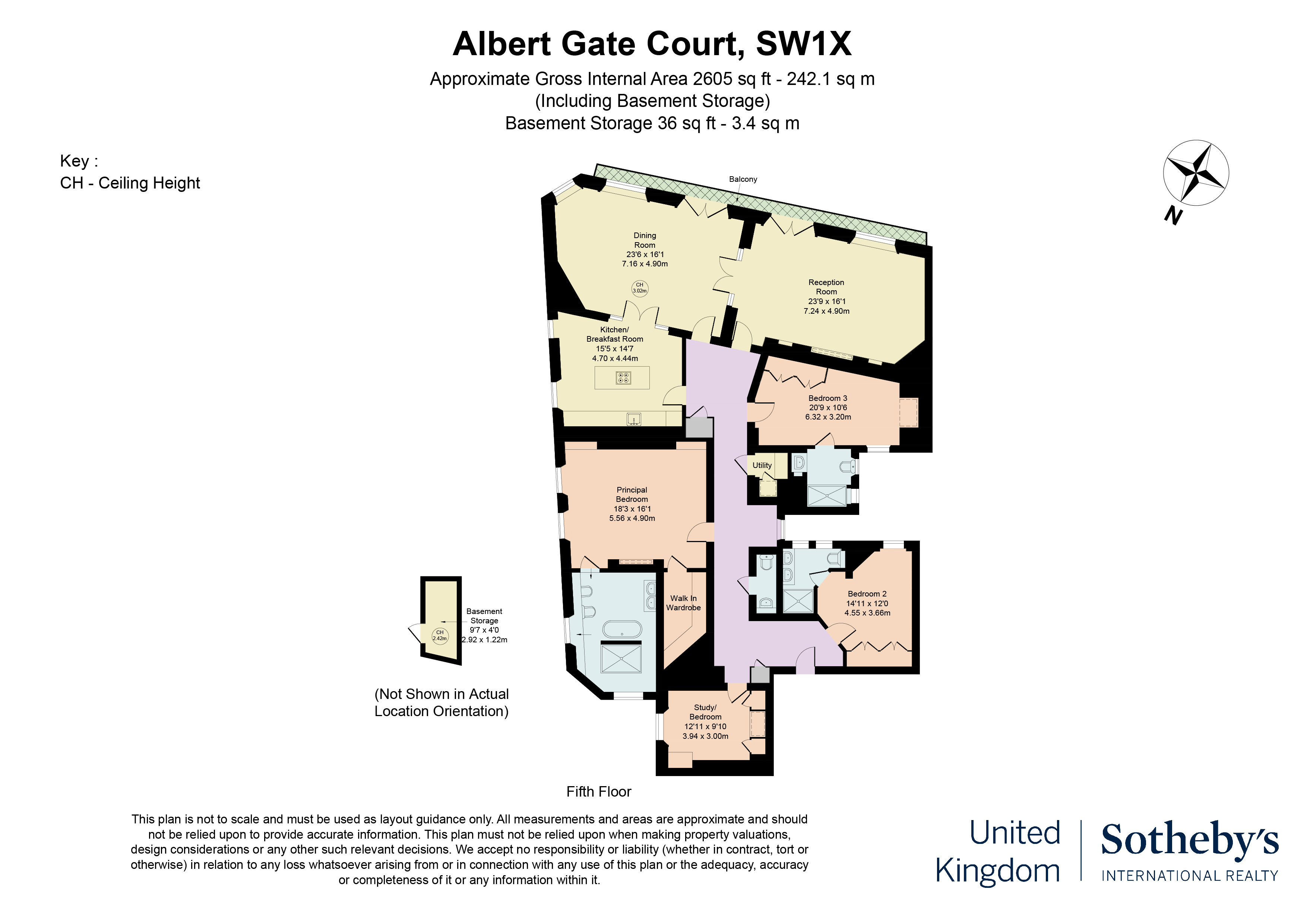 Elegant Apartment in Knightsbridge’s Prestigious Albert Gate Court 