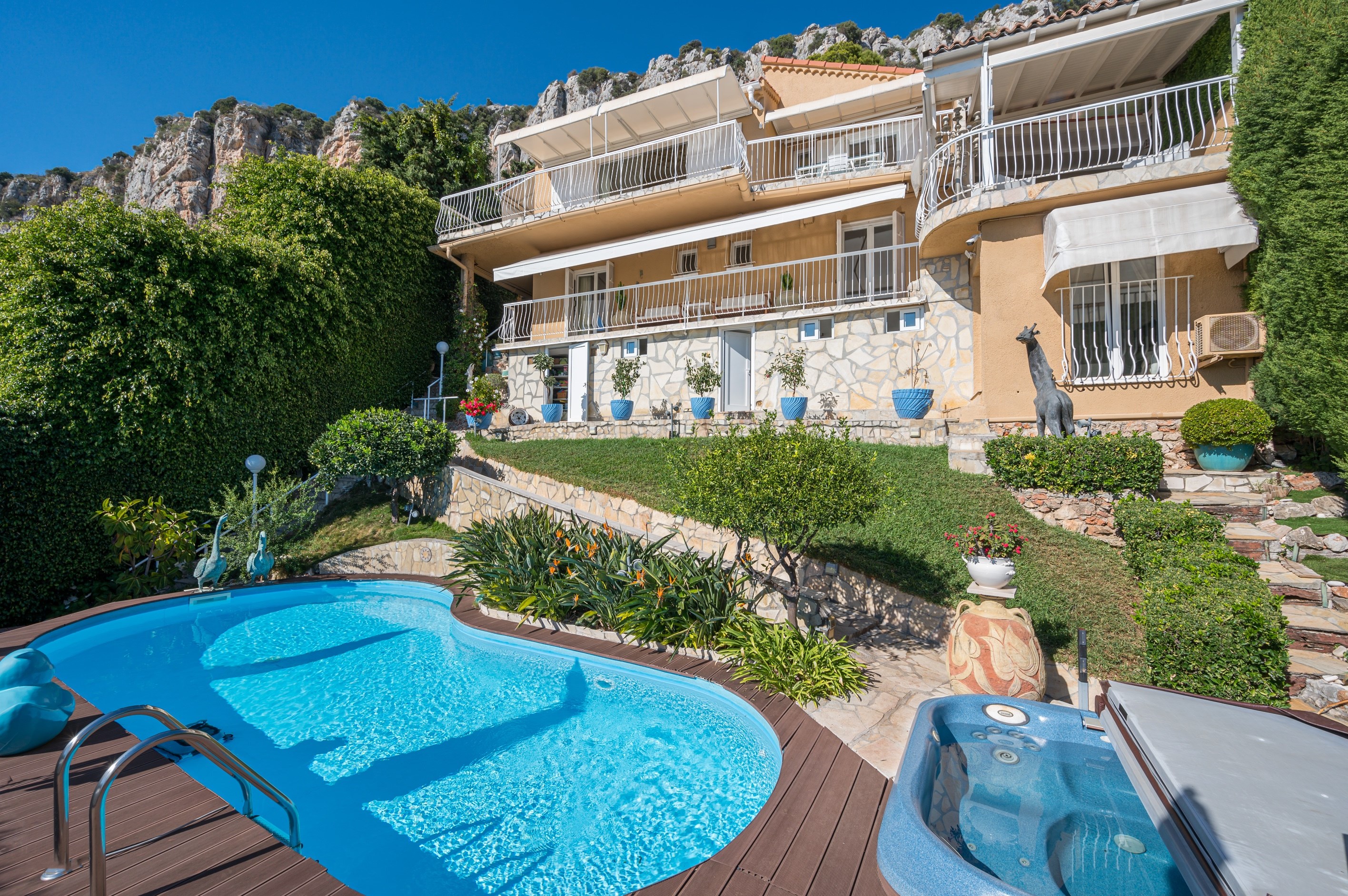  Cap d’Ail Roccamare villa with panoramic sea views pool near Monaco - 物件實景
