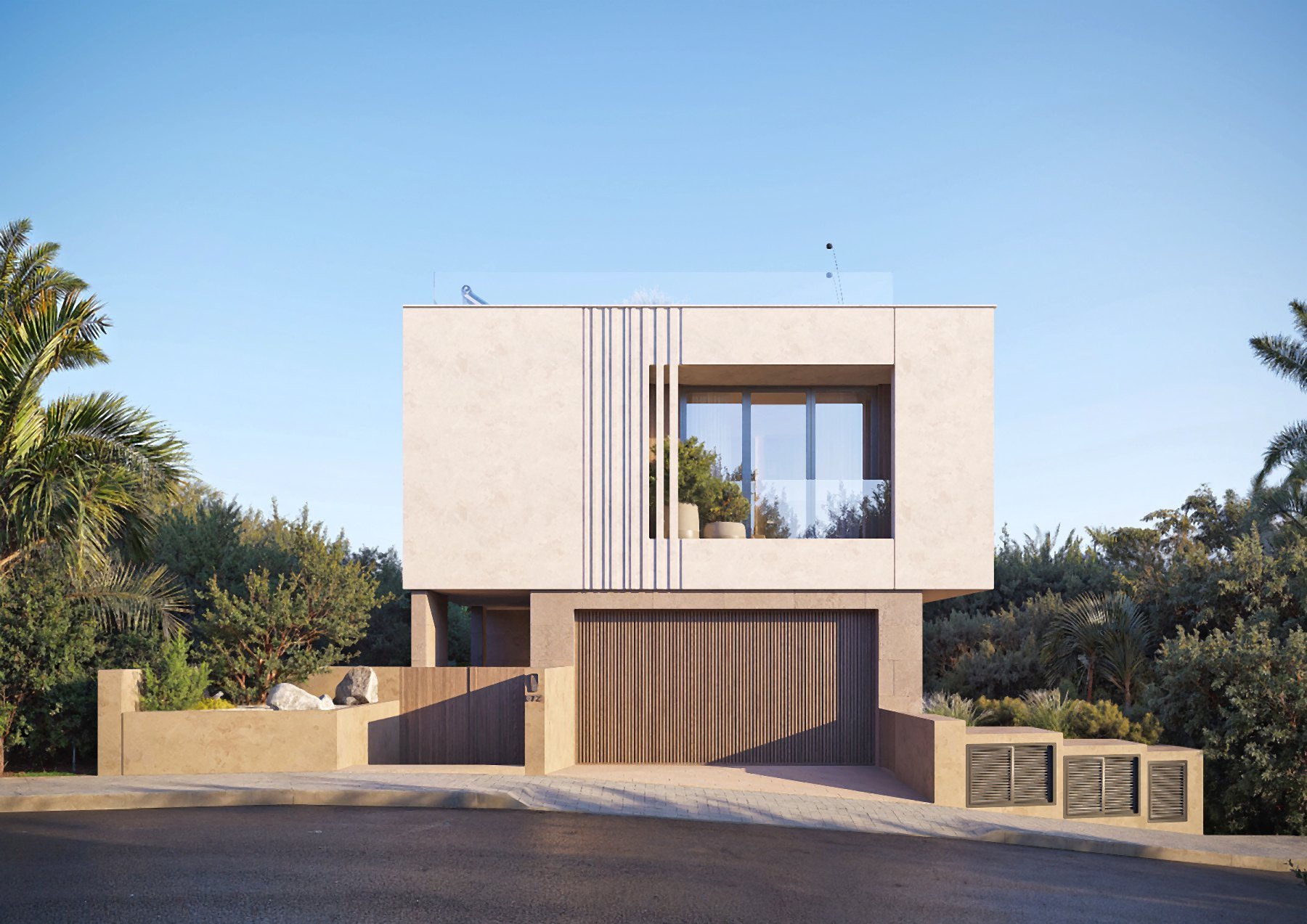  Panoramic Four Bedroom Villa with Infinity Pool in Agios Tychonas, Limassol - 物件實景