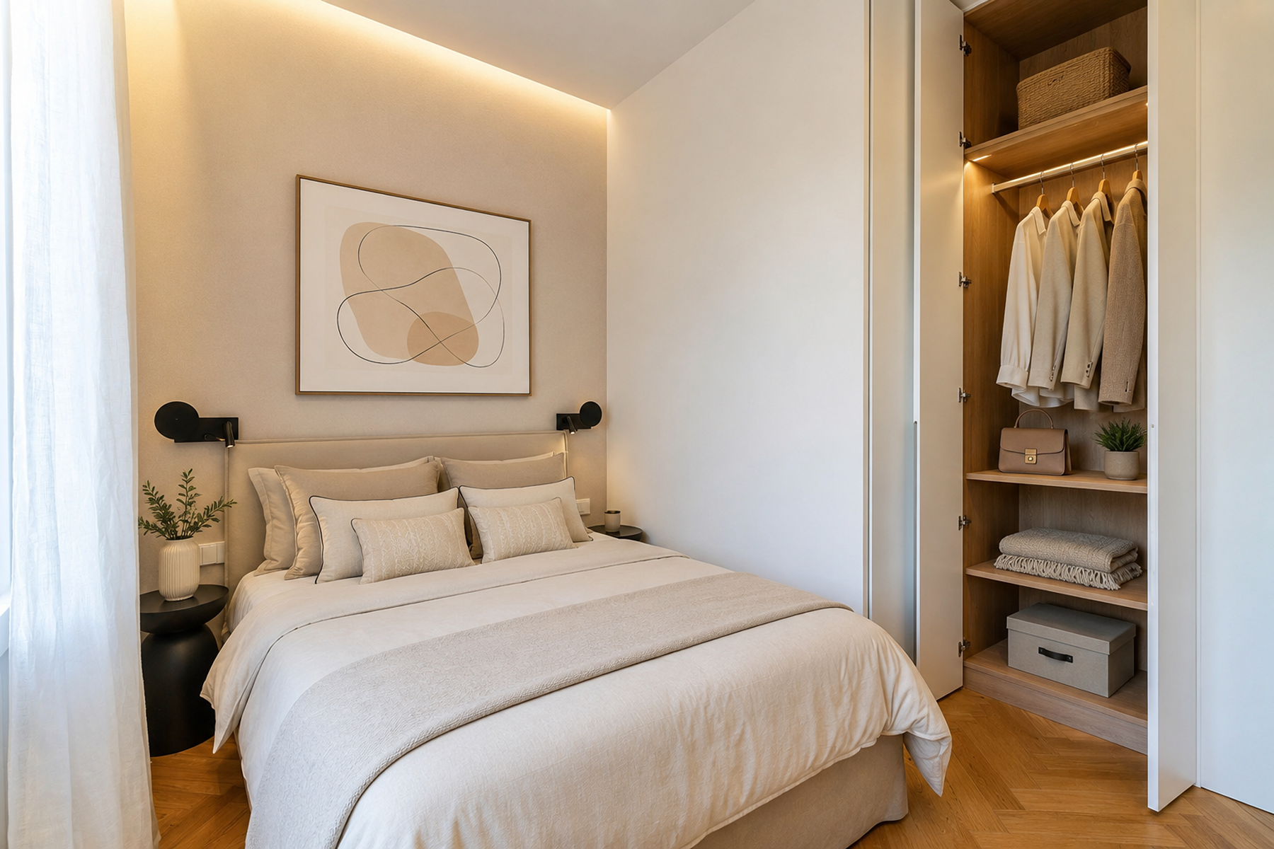  Contemporary Flat with 2 bedrooms and 2 bathrooms in Central Madrid - 物件實景