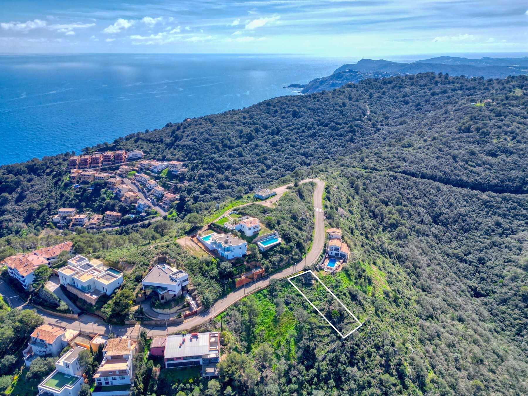  Building plot with sea views in Sa Tuna, Begur - Costa Brava - 物件實景