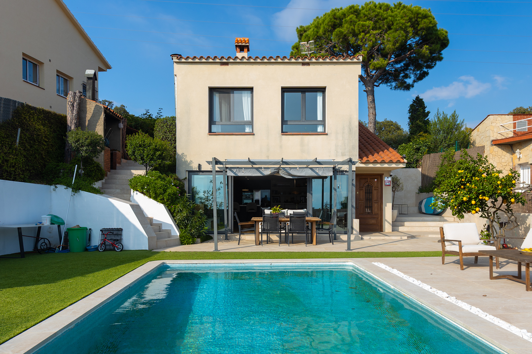  House with pool and sea views in Alella - 物件實景