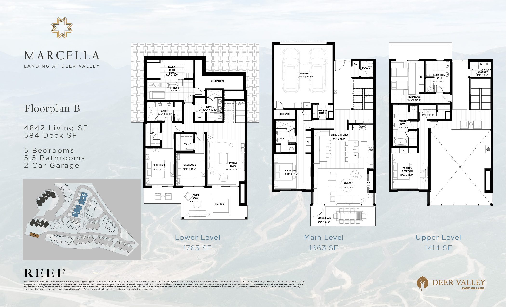  Mountain Luxury End-Unit Townhome at Marcella Landing - 物件實景