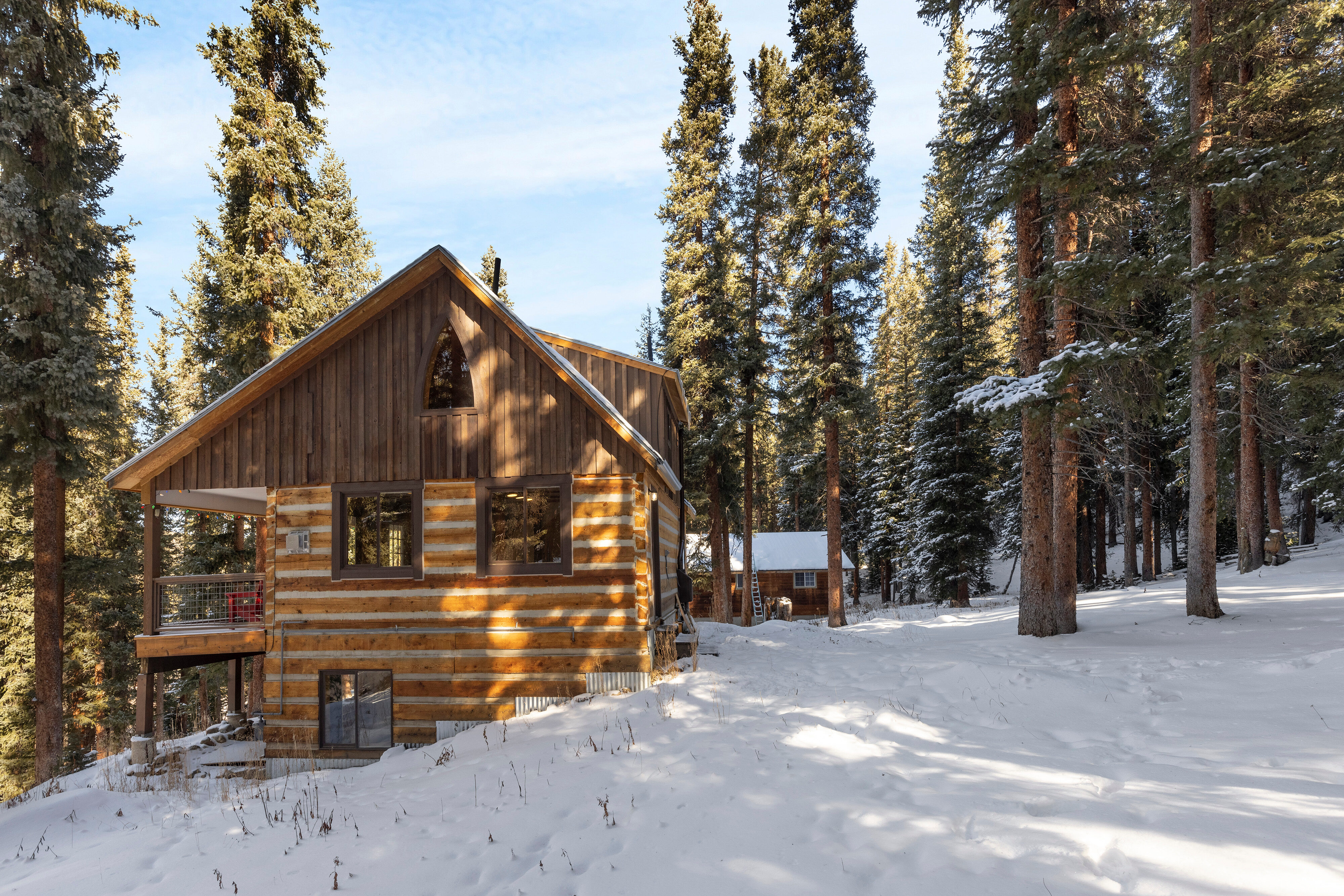  Cozy Cabin 1/2 Acre Backing to National Forest and Minutes from Main Street - 物件實景