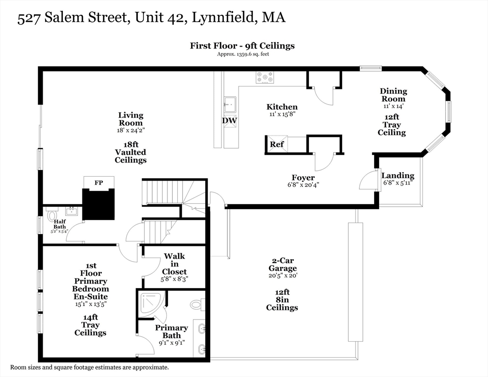 Lynnfield, Massachusetts, 01940, United States, 2 Bedrooms Bedrooms, ,3 BathroomsBathrooms,Residential,For Sale,1991893