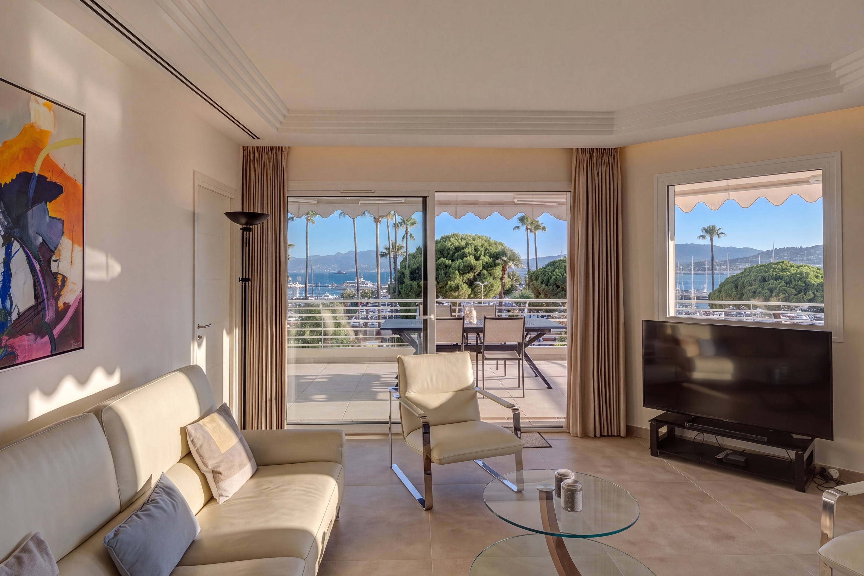  Cannes Croisette, luxury corner apartment for sale, sea views, garage and staff… - 物件實景