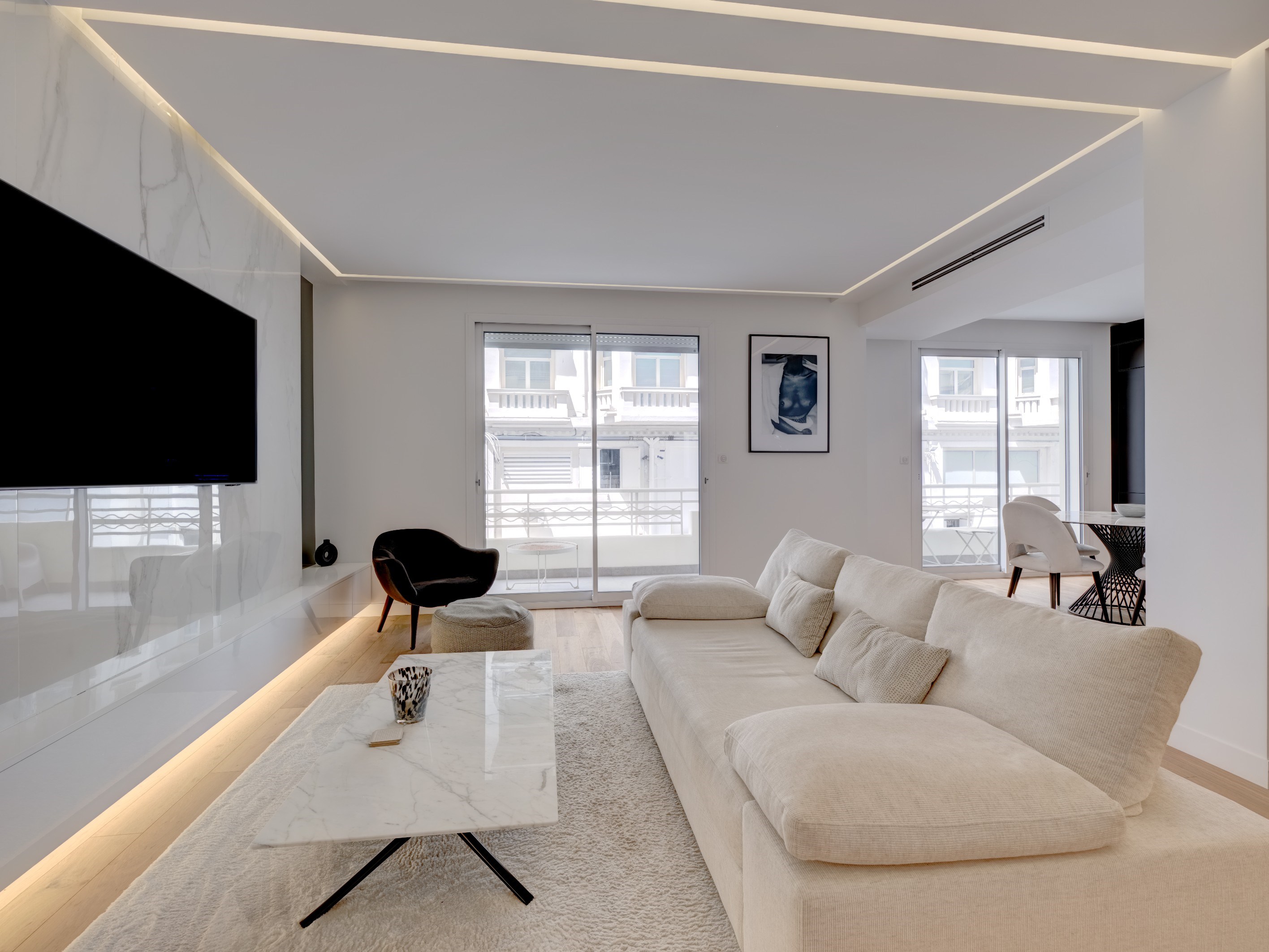  Renovated 2-bed apartment with sea view, near Hôtel Martinez - 物件實景