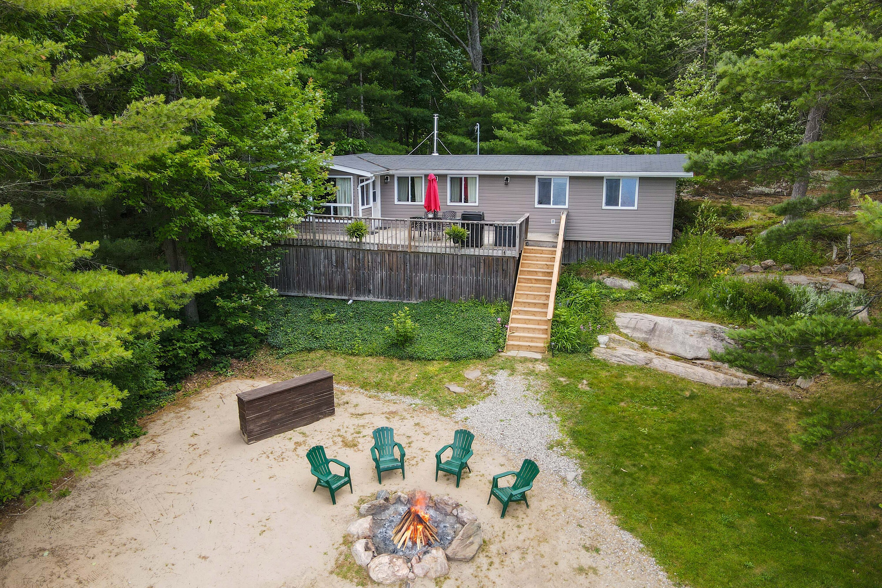  Boat Access Cottage on Kahshe - 物件實景