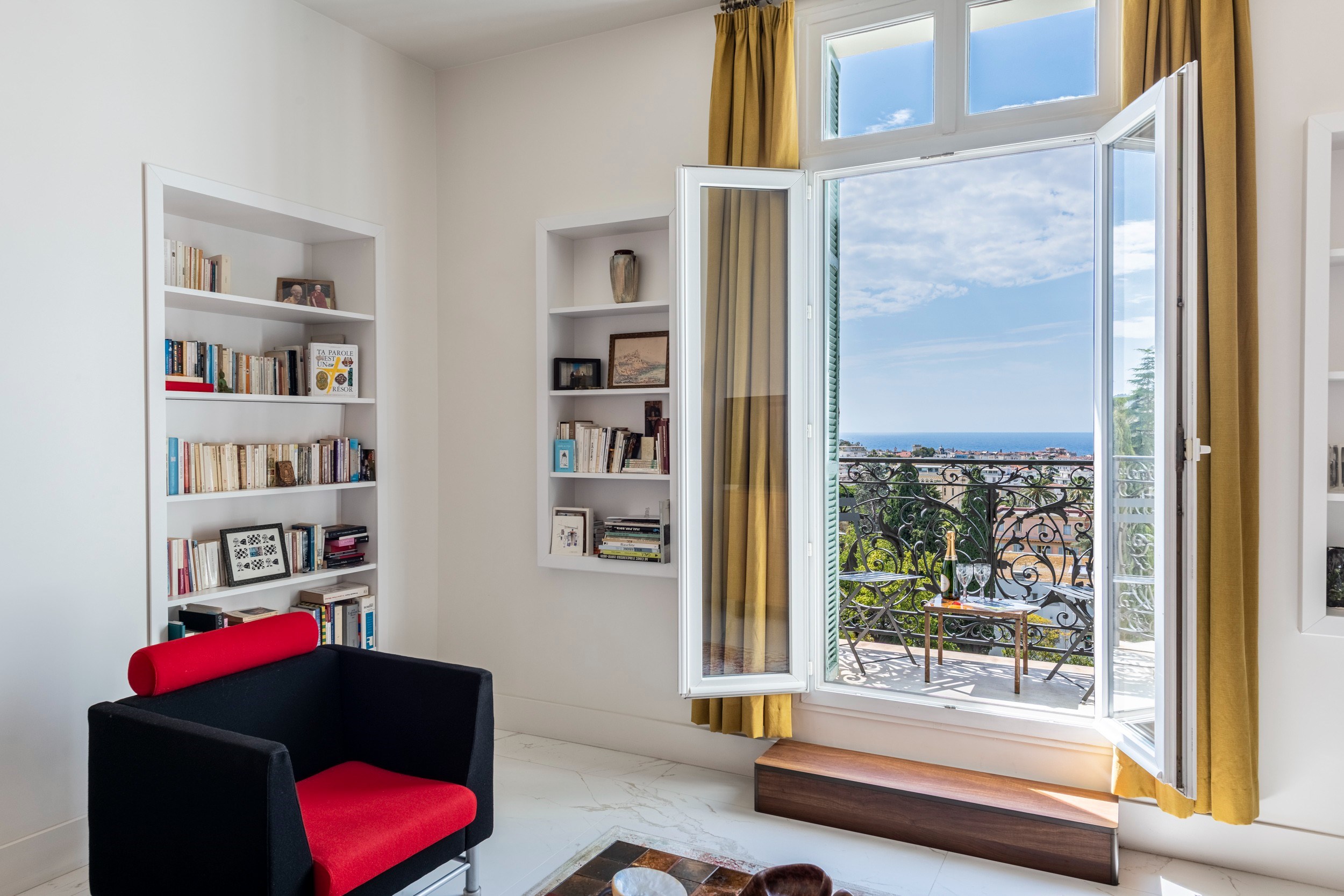  Nice Cimiez bourgeois apartment, historic building balcony open view near centre - 物件實景