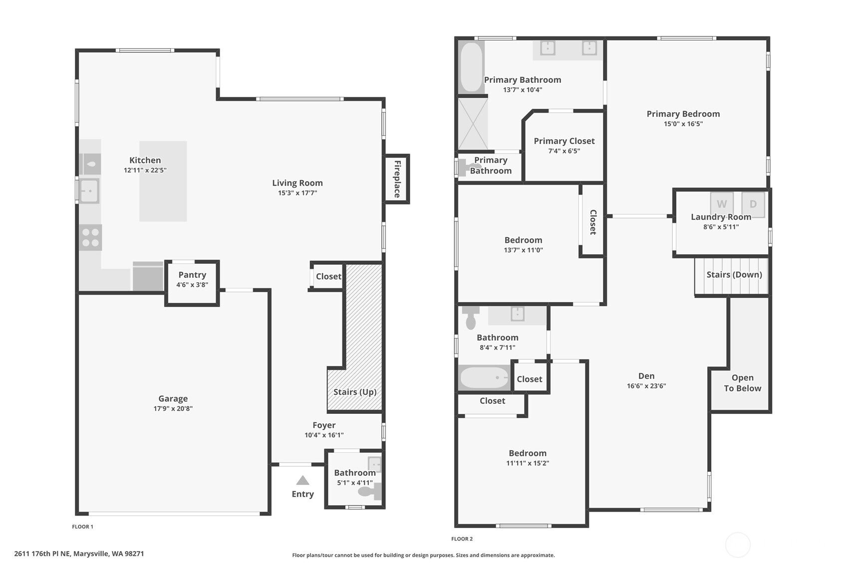 Marysville, Washington, 98271, United States, 3 Bedrooms Bedrooms, ,3 BathroomsBathrooms,Residential,For Sale,1894343