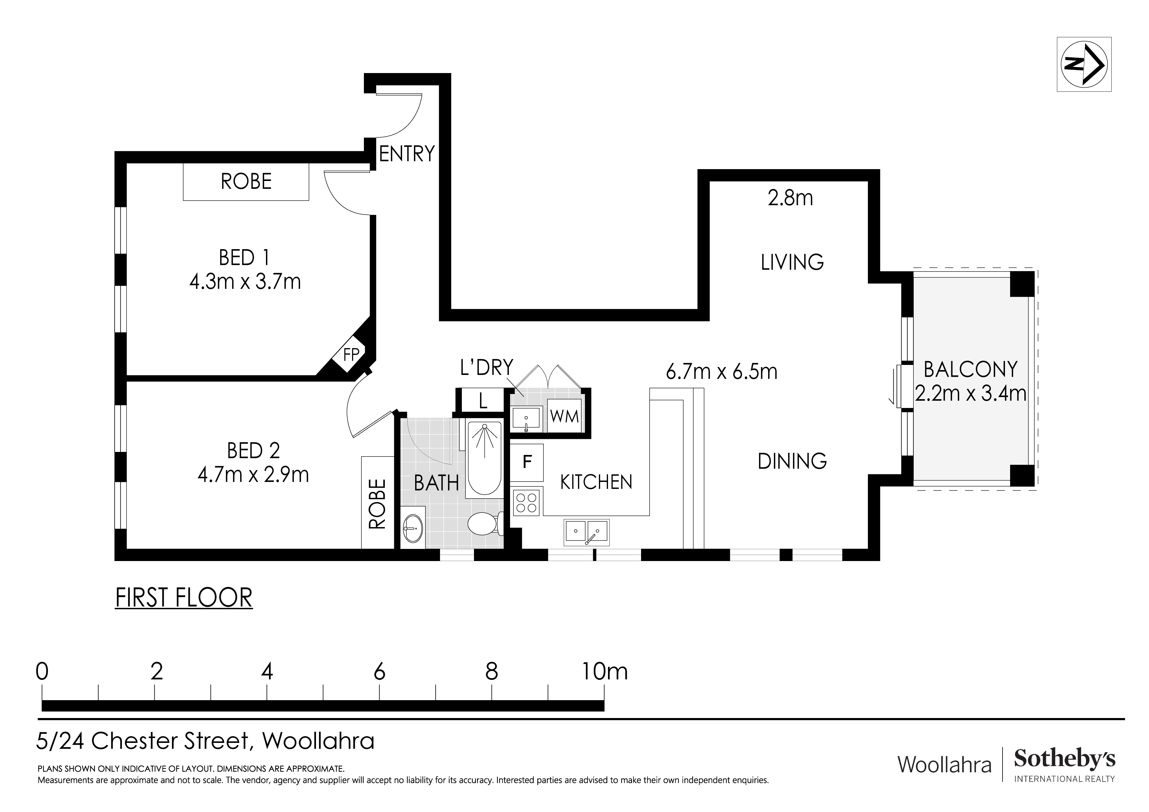  5/24 Chester Street, Woollahra - 物件實景