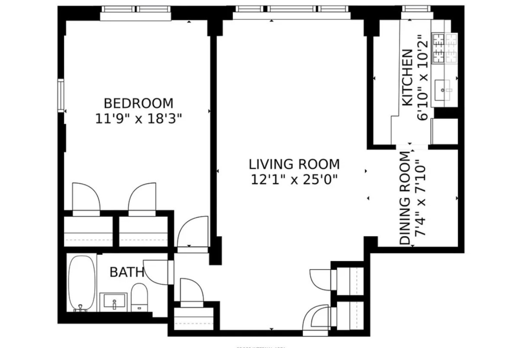  ?RENOVATED ONE BEDROOM ON THE GARDEN LEVEL? - 物件實景