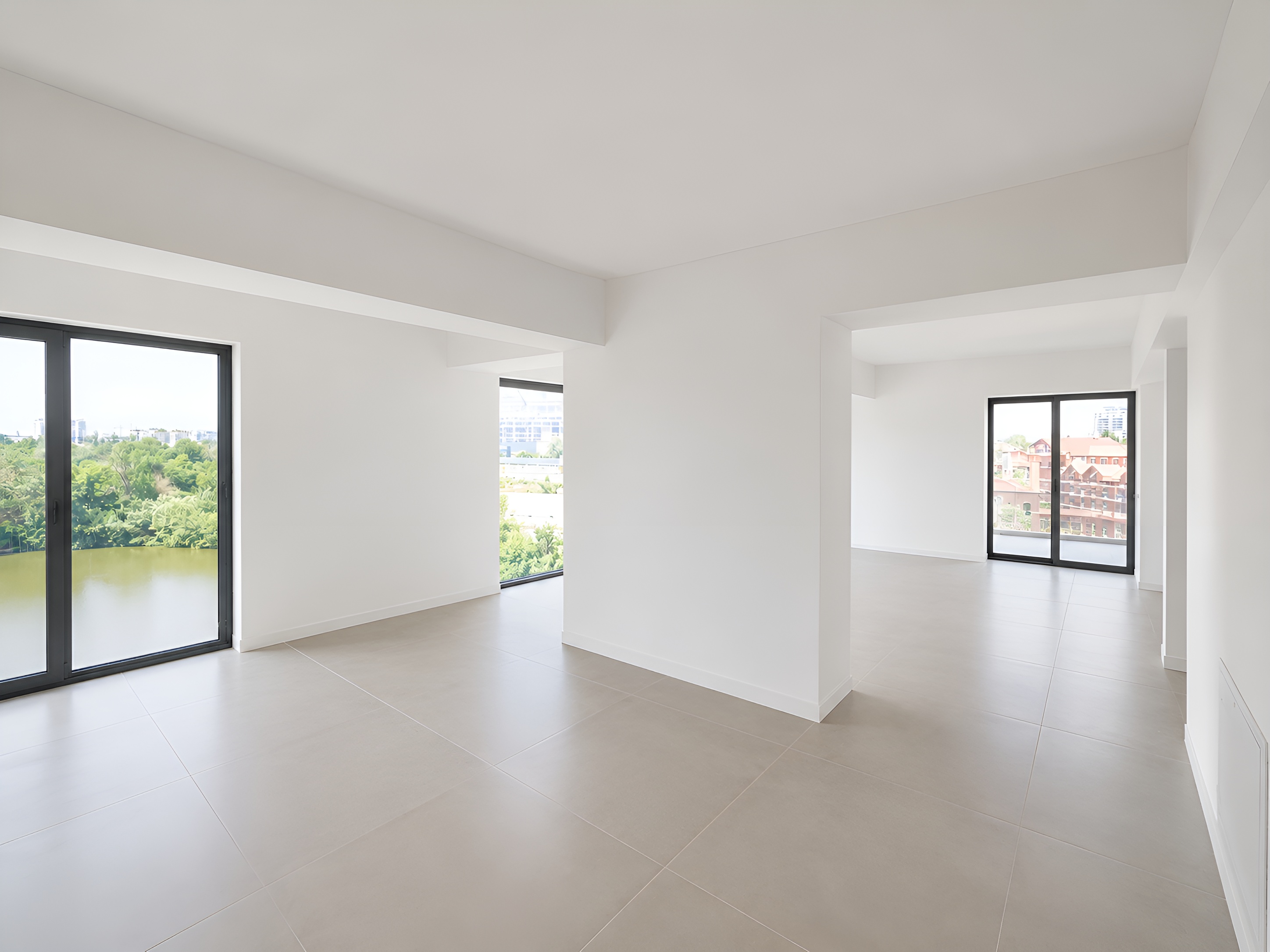  Lakefront Duplex Penthouse with a Panoramic Terrace on Lake Floreasca - 物件實景
