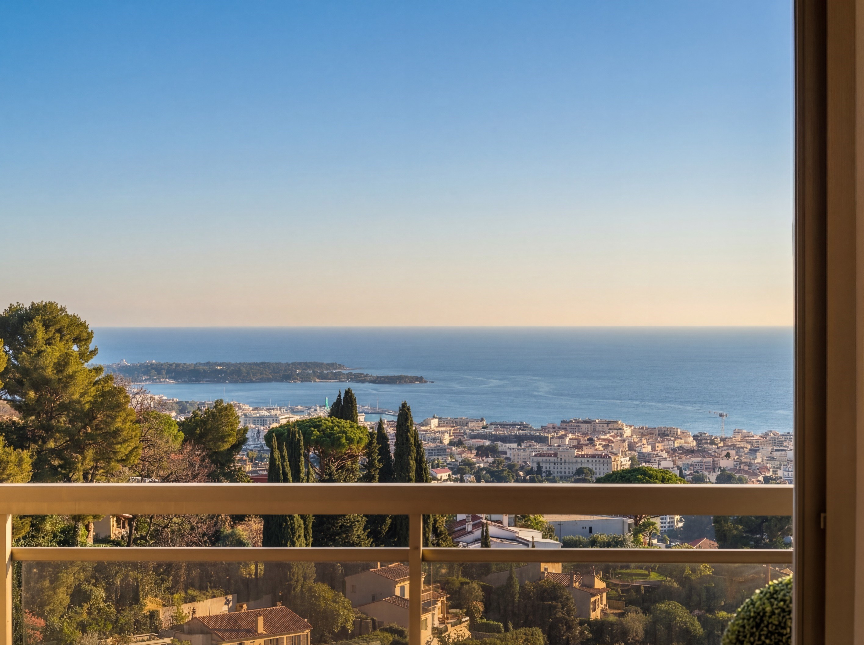  Le Cannet one bedroom apartment panoramic sea view luxury residence pool tennis… - 物件實景