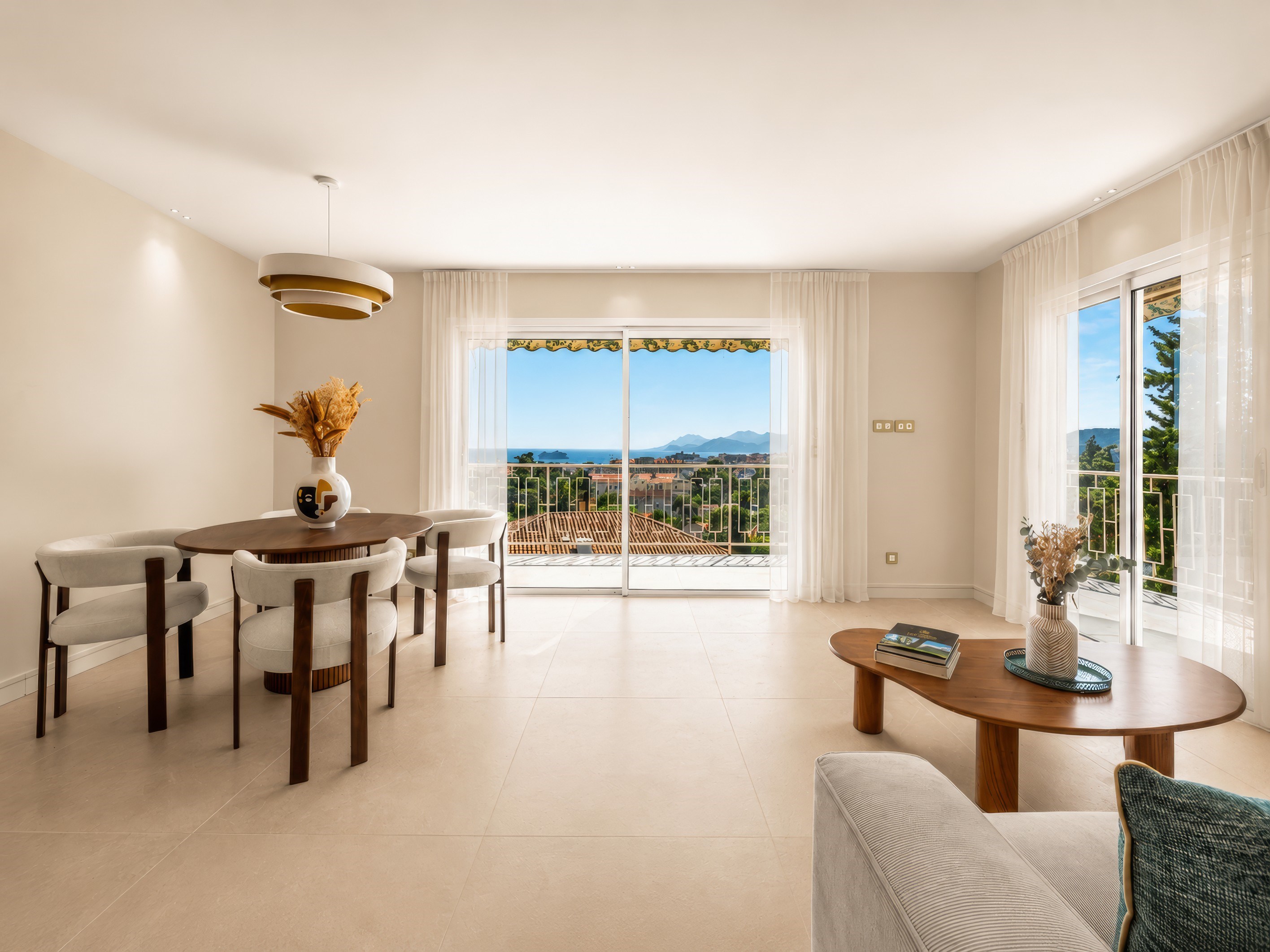  Cannes Oxford: 86 sq.m sea view apartment with terrace in a sought-after neighb… - 物件實景