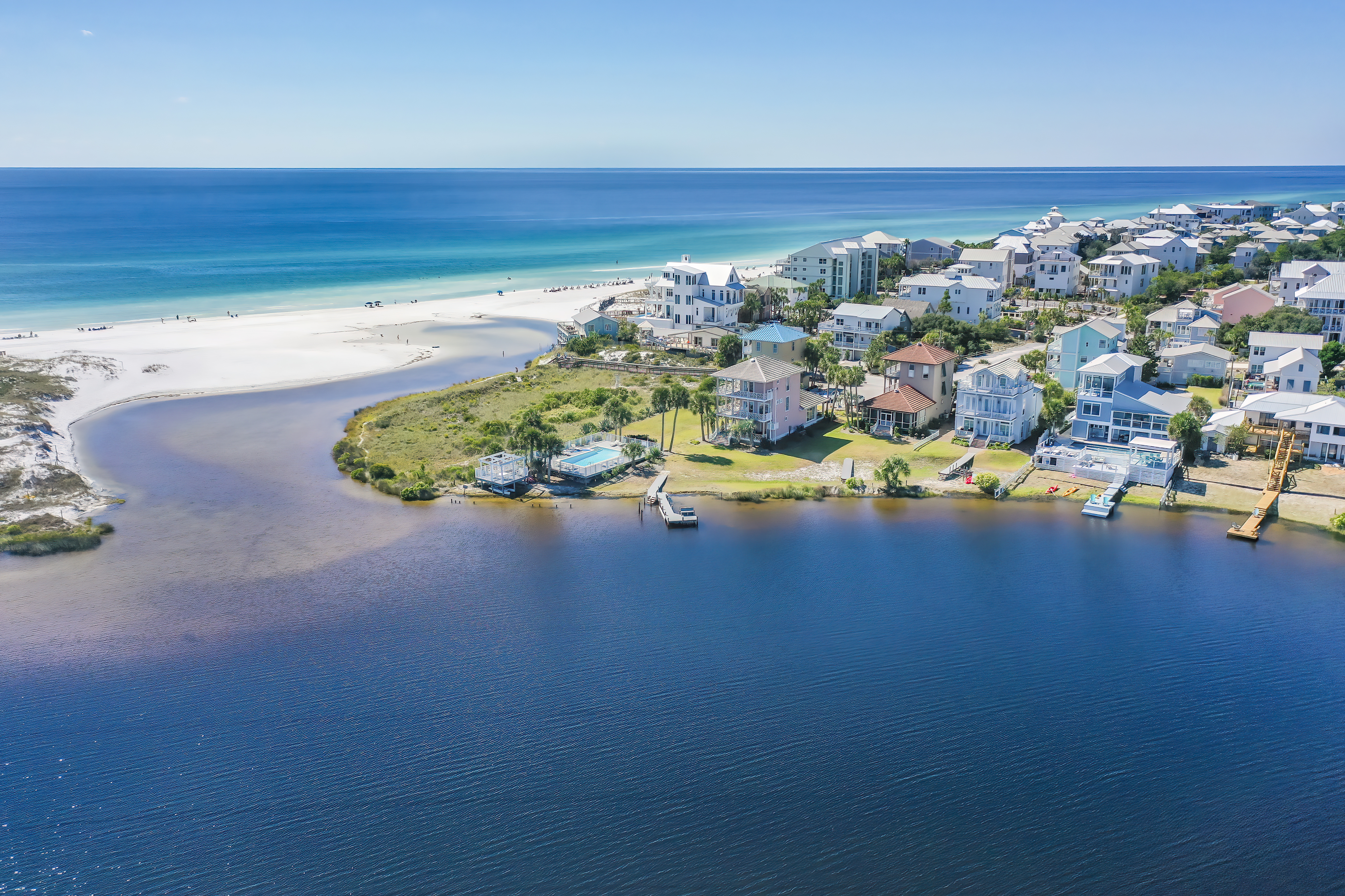  Multi-Generational Beach House With Gulf- And Dune-Lake Views Steps From Sands - 物件實景