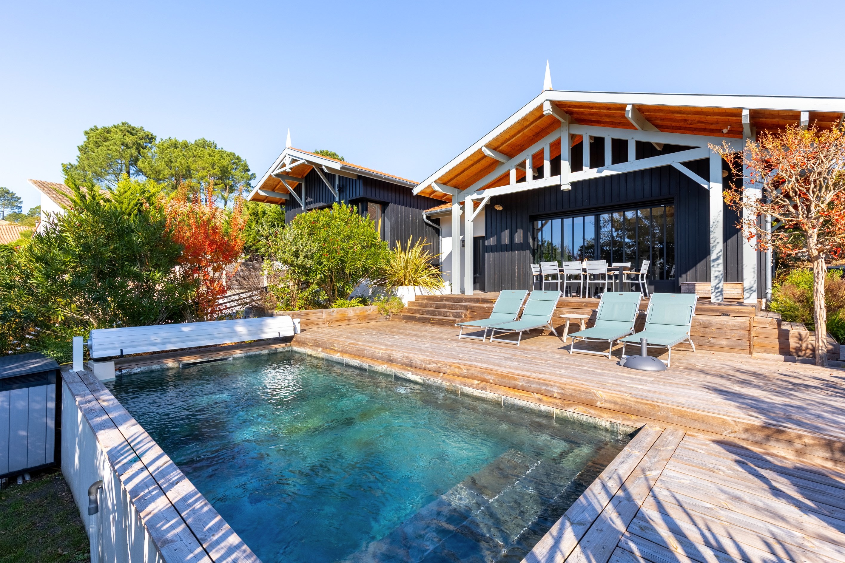  LA TESTE DE BUCH, NEAR THE PYLA DUNE - STUNNING RECENTLY BUILT VILLA IN THE FER… - 物件實景