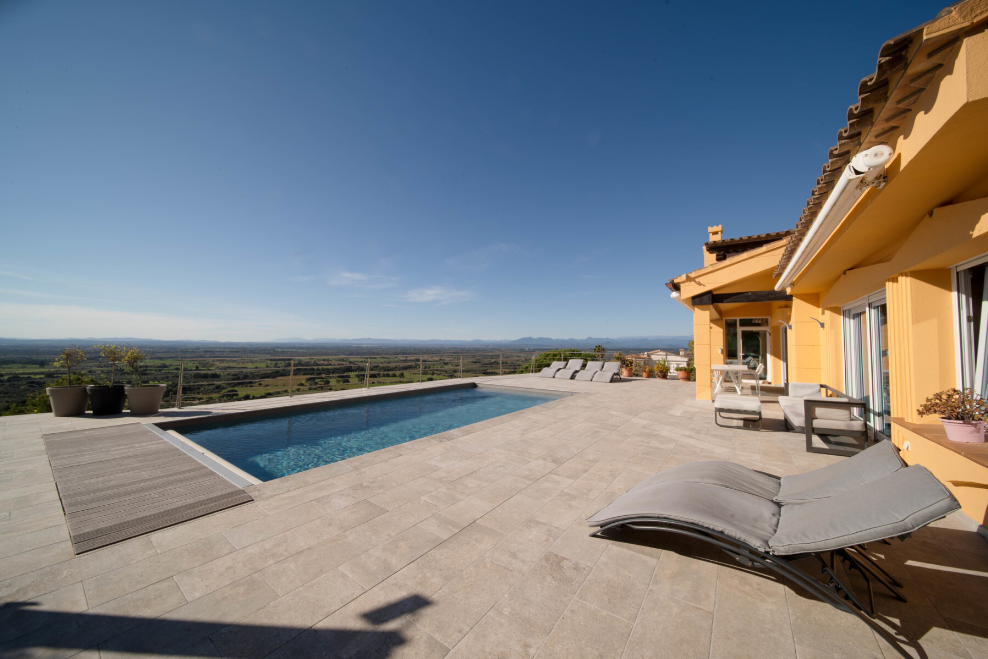  Luxury property with panoramic views, pool and spa - Palau Saverdera - 物件實景