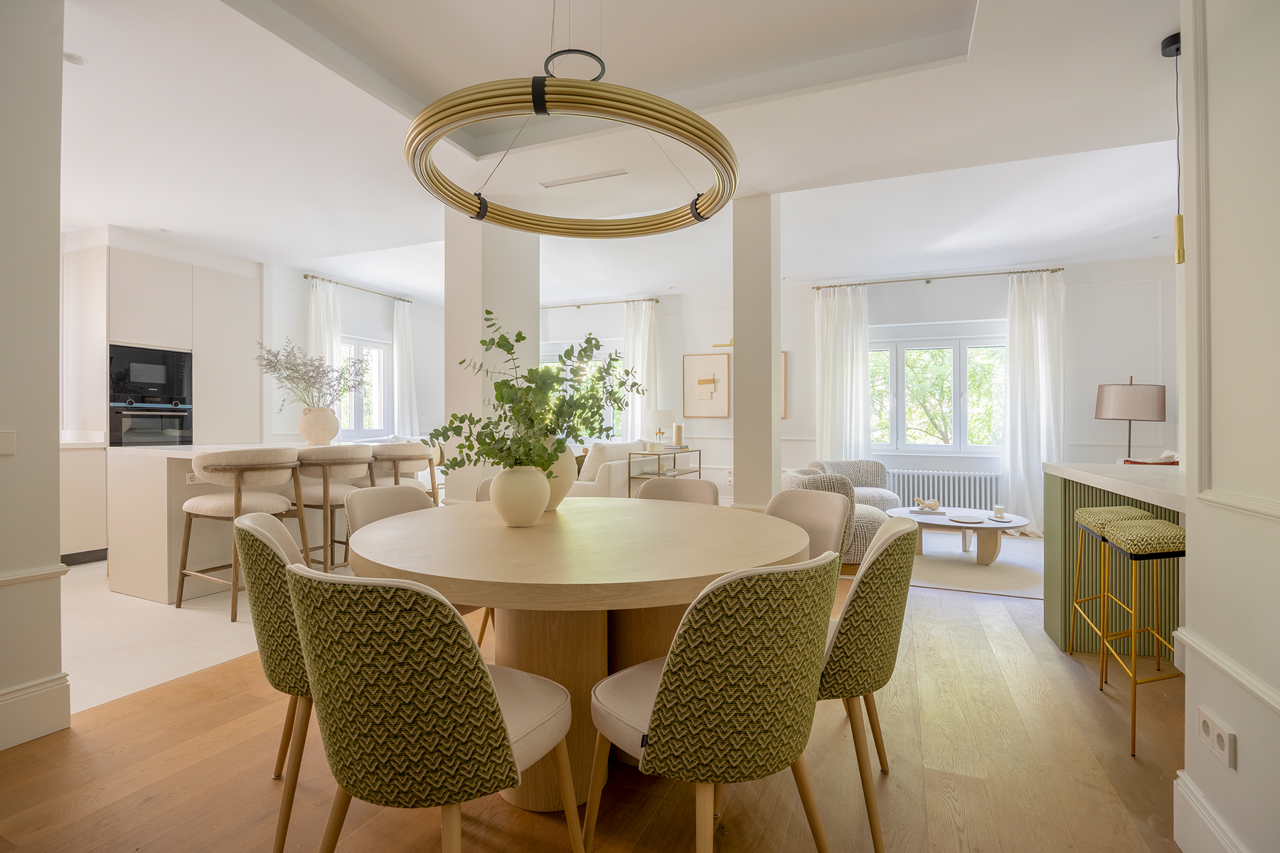  Modern 4-Bedroom Flat in Vibrant Madrid Neighborhood - 物件實景
