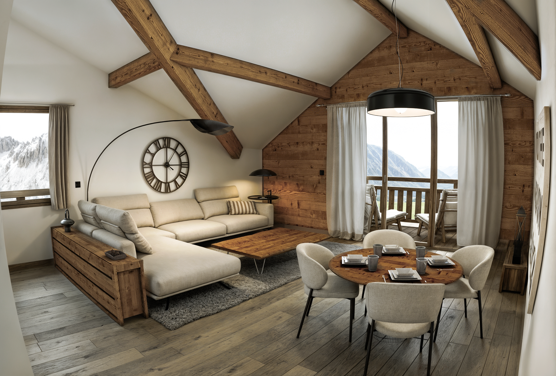  Apartment Rosay - In the heart of the village of Huez - 物件實景