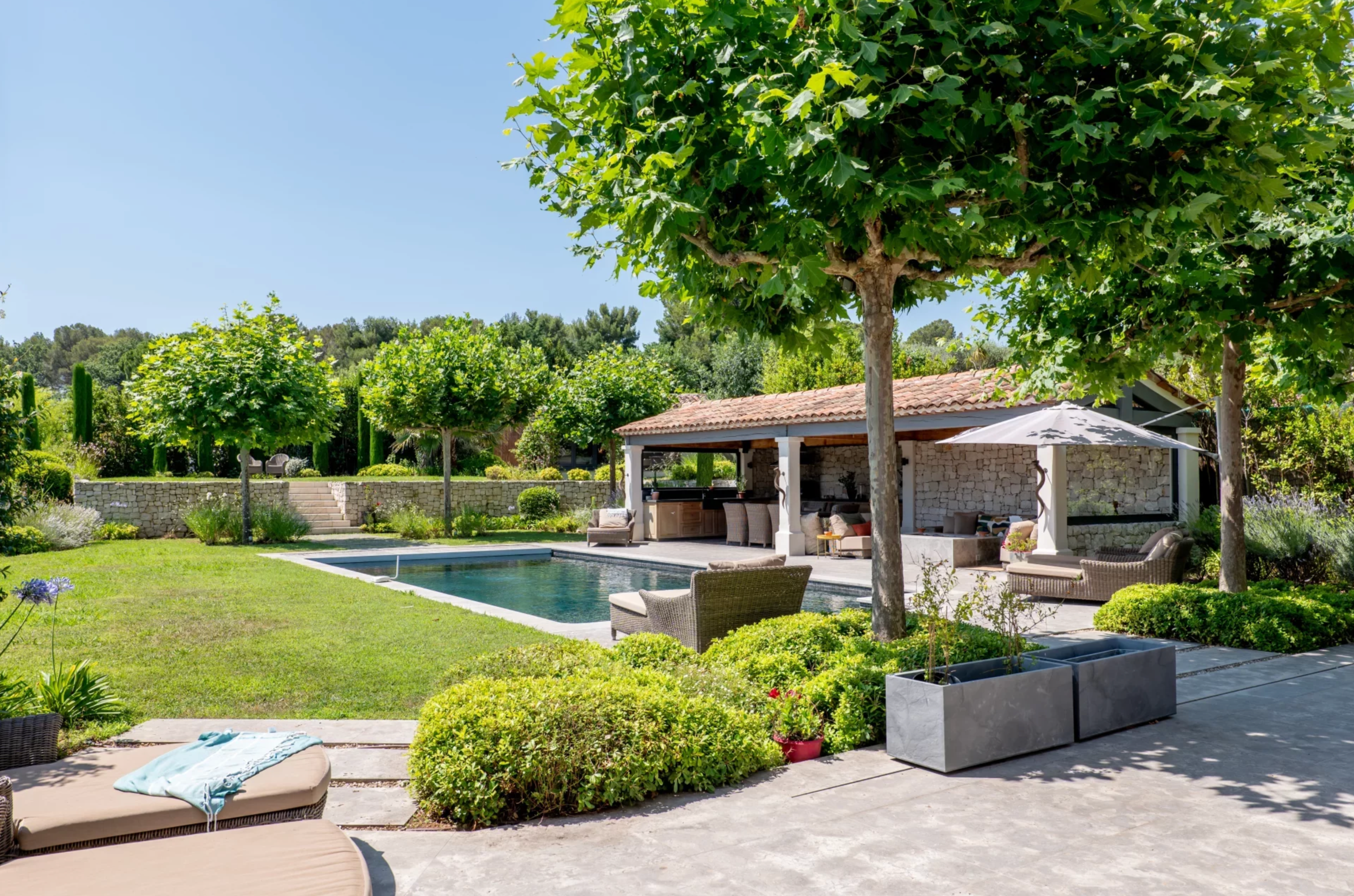  Mougins near Cannes, villa with pool, guest house and cinema room - 物件實景