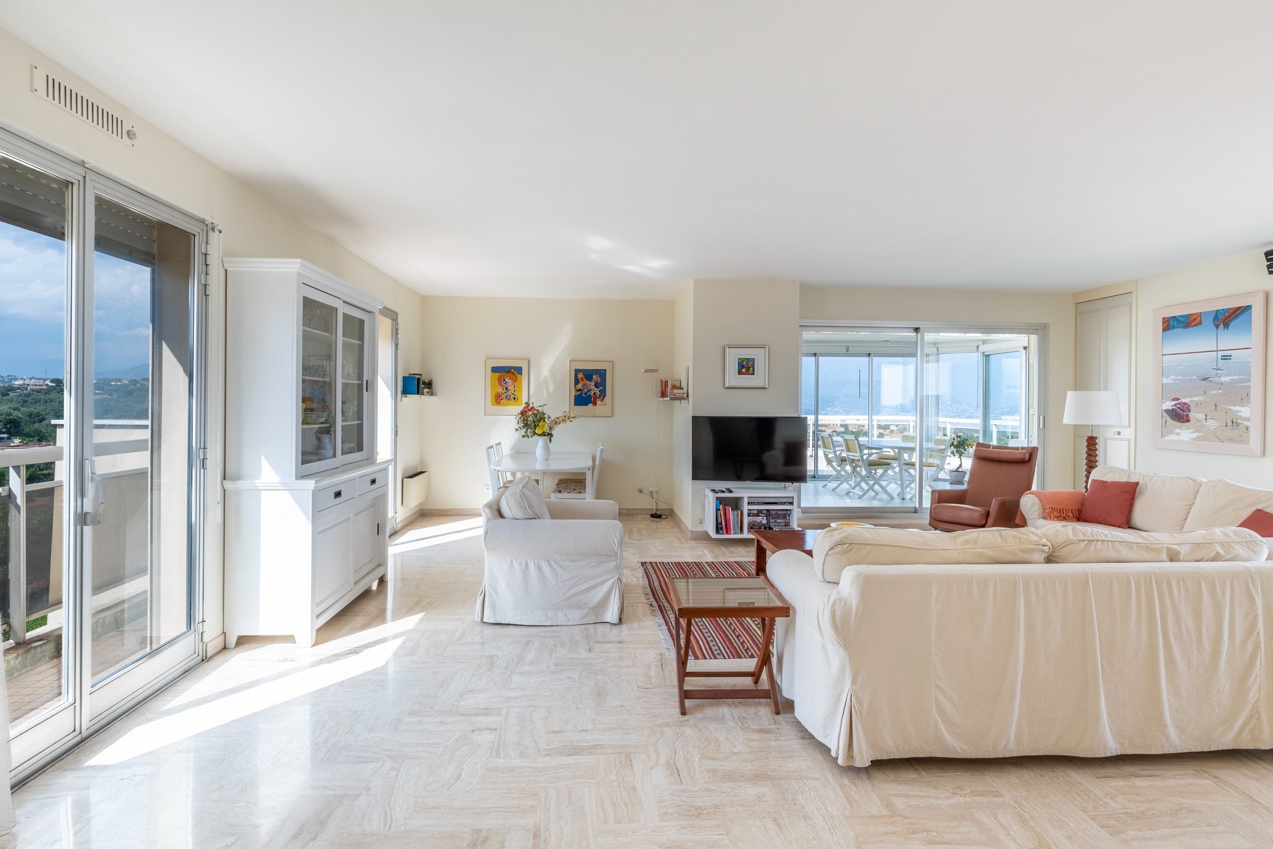  Luxury apartment for sale in Nice West, top floor, sea views and exceptional te… - 物件實景