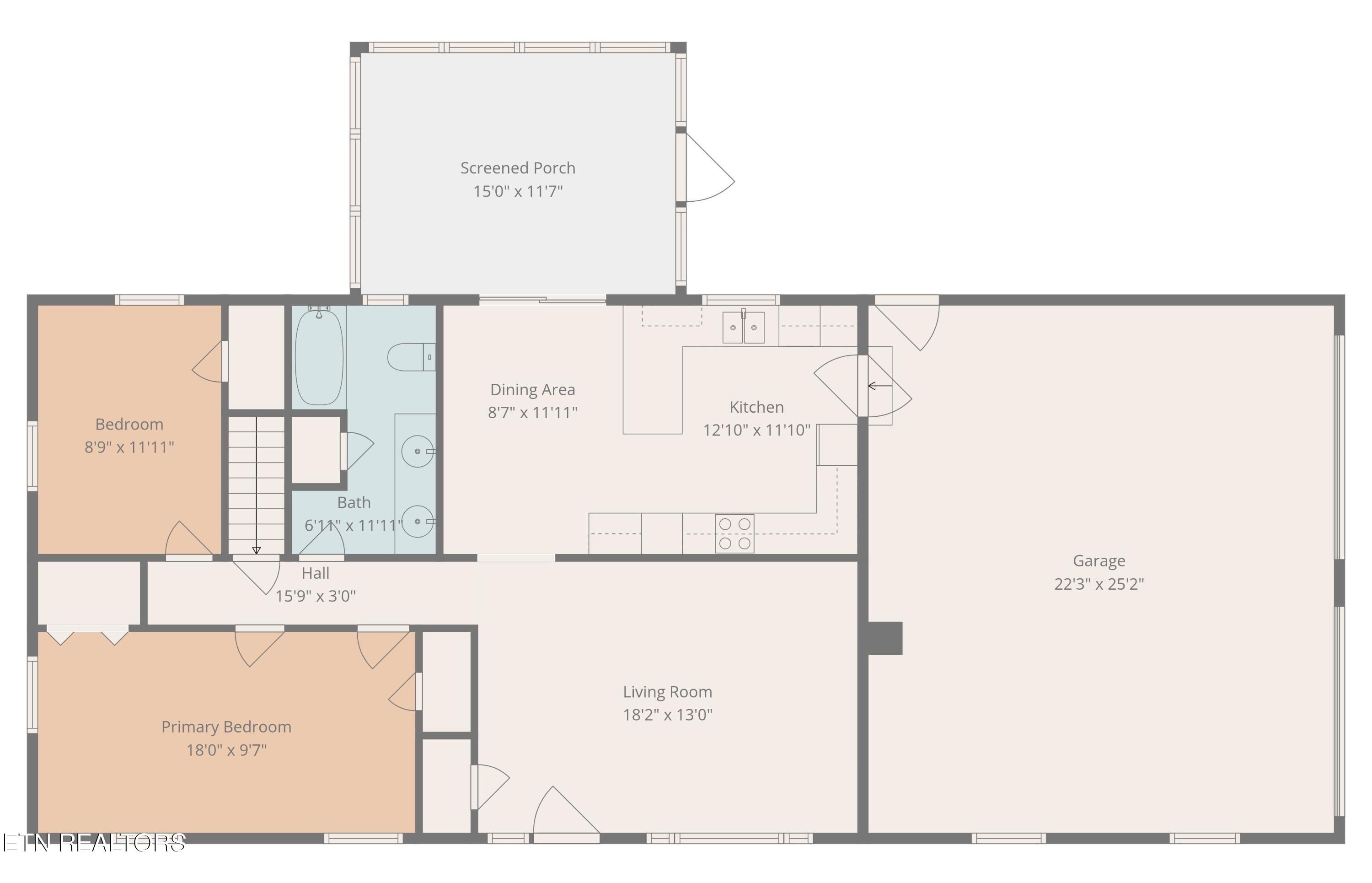 Deer Lodge, Tennessee, 37726, United States, 3 Bedrooms Bedrooms, ,2 BathroomsBathrooms,Residential,For Sale,2006458