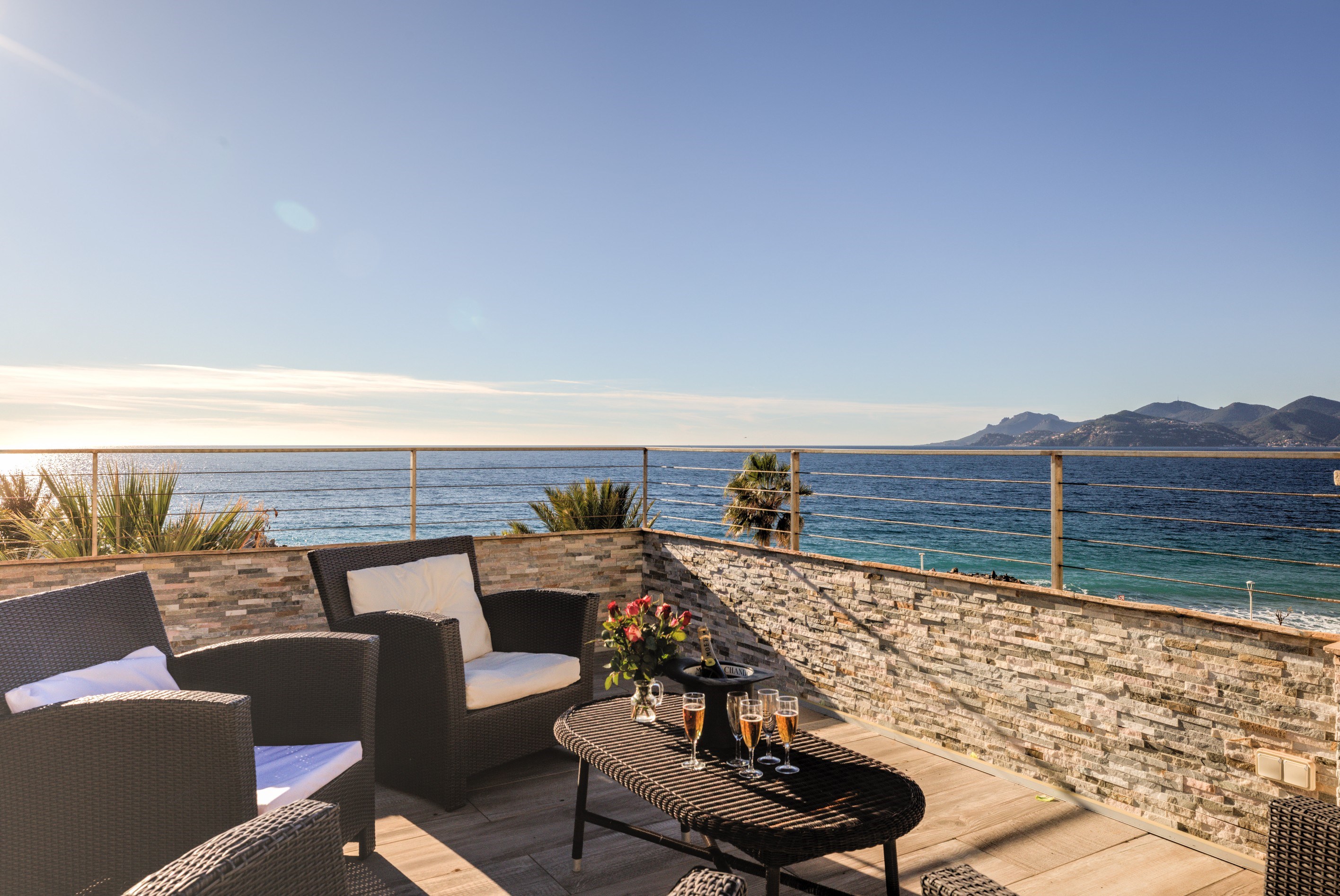  Cannes, seafront and old port, 5-room top floor apartment - 物件實景