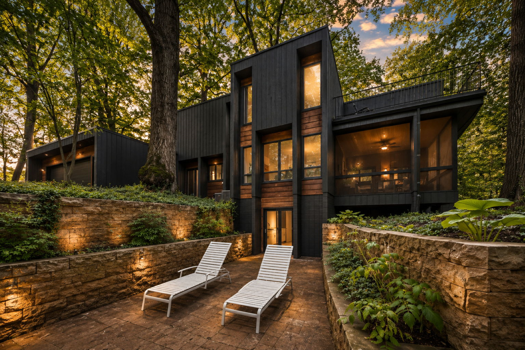  Modern Contemporary Home Nestled on a 1.3 Acre Wooded Lot - 物件實景