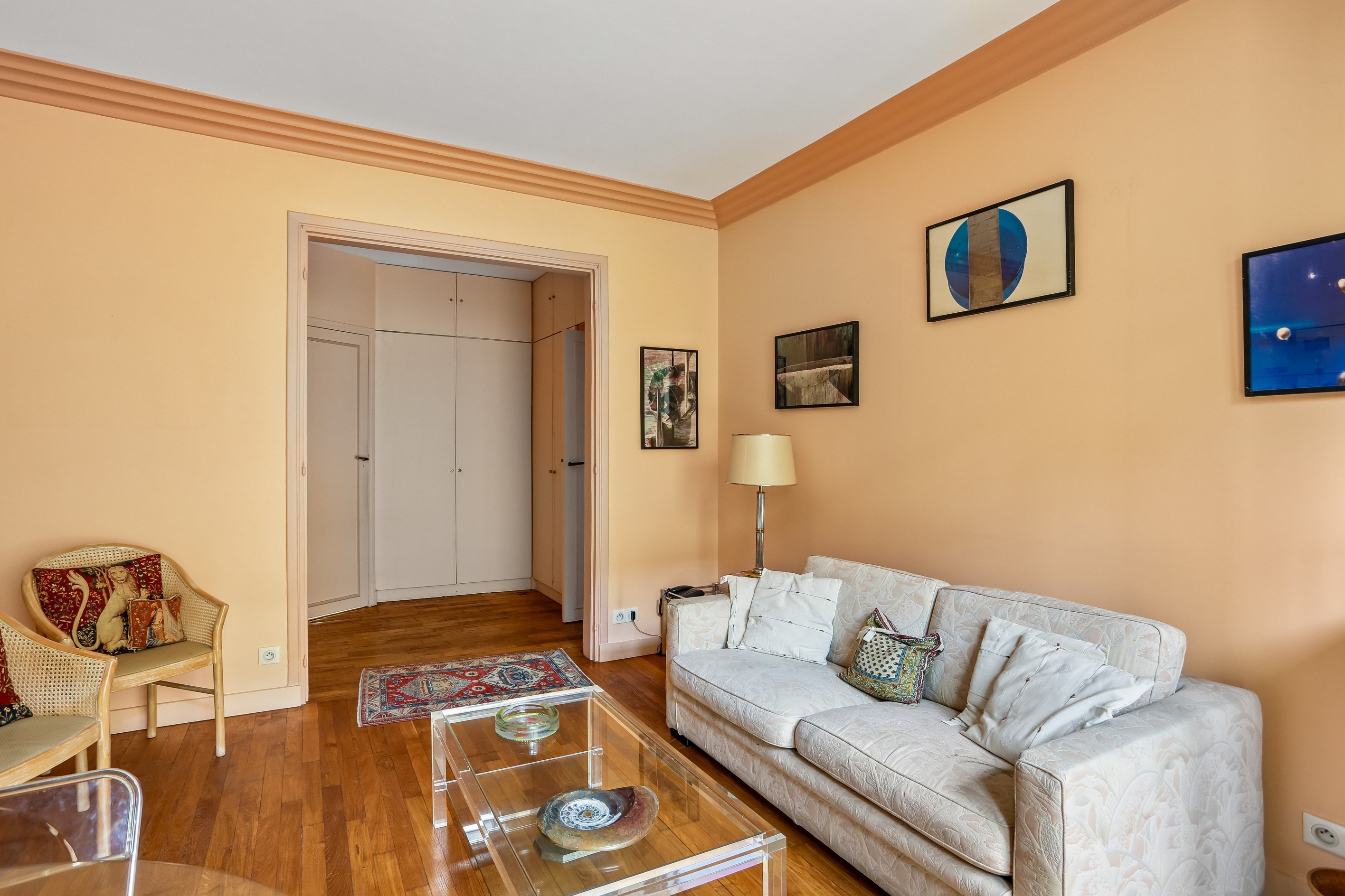  Auteuil / Avenue de Versailles. Apartment with a garden. - 物件實景
