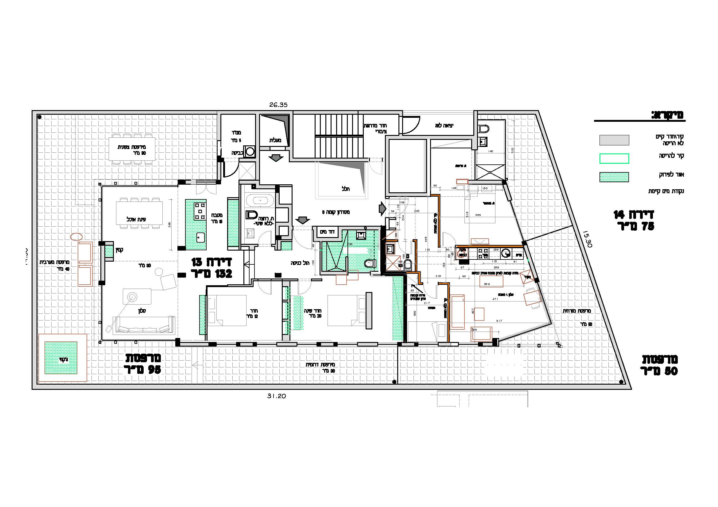  Unique Full-Floor Sea View Penthouse in Old Jaffa - 物件實景