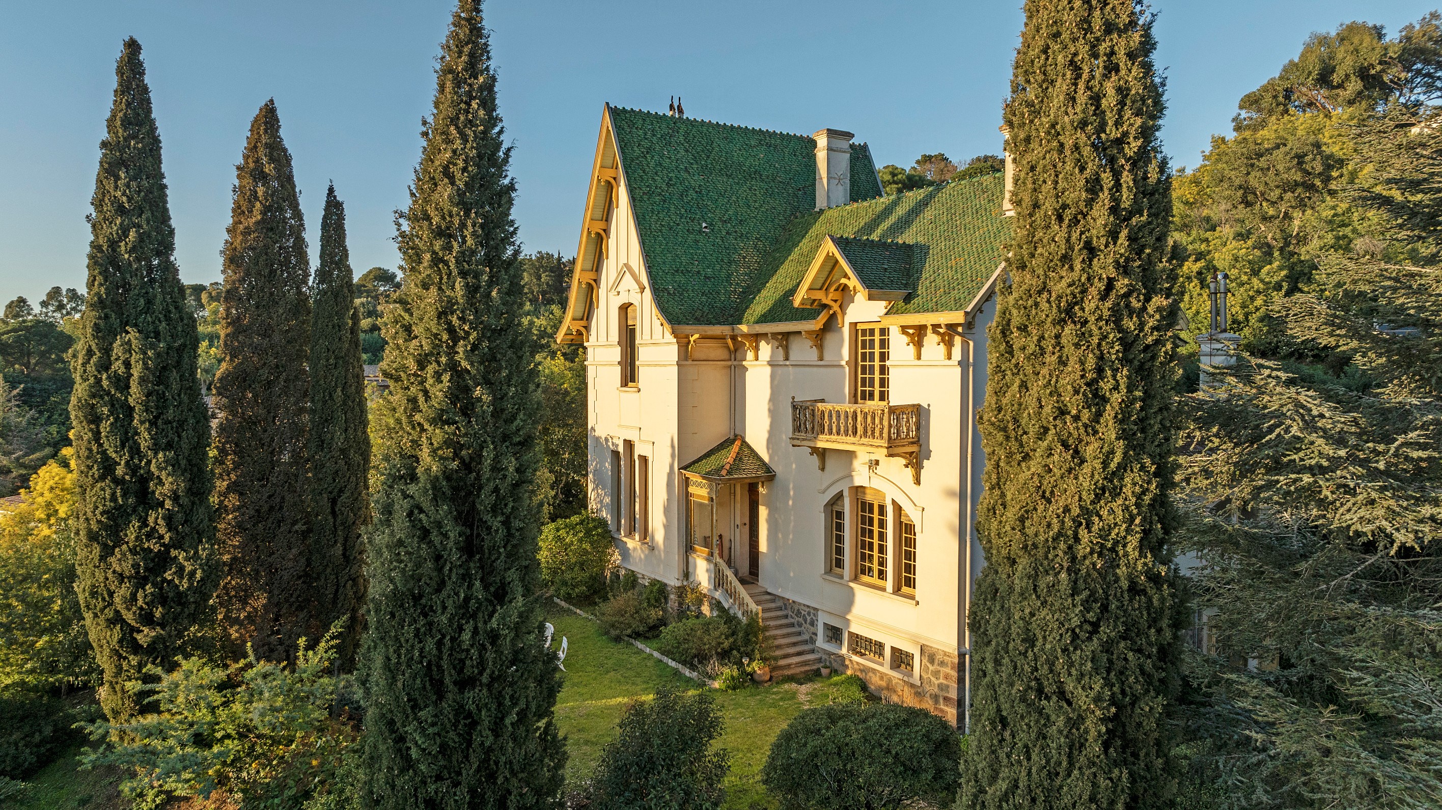  Belle Époque villa for sale in La Croix-Valmer with panoramic sea views - 物件實景