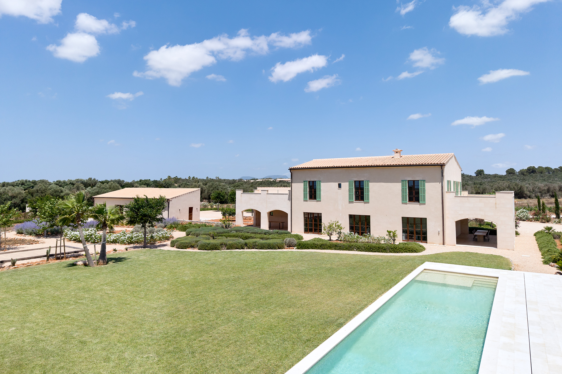  Estate with spa pool and Mediterranean gardens in Campos - 物件實景