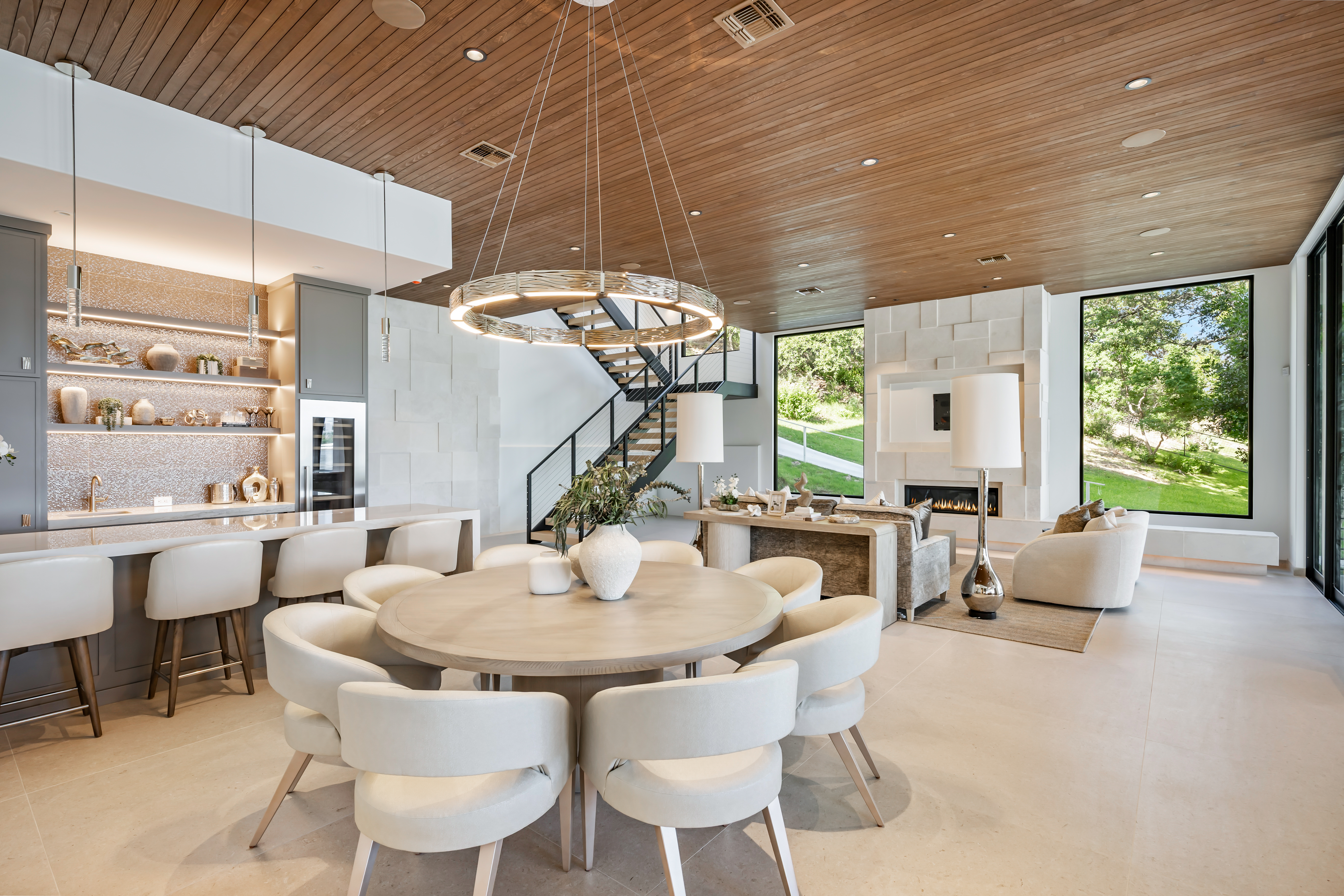  Architectural Lakefront Masterpiece on Skyline Drive by Paul Allen Custom Homes - 物件實景